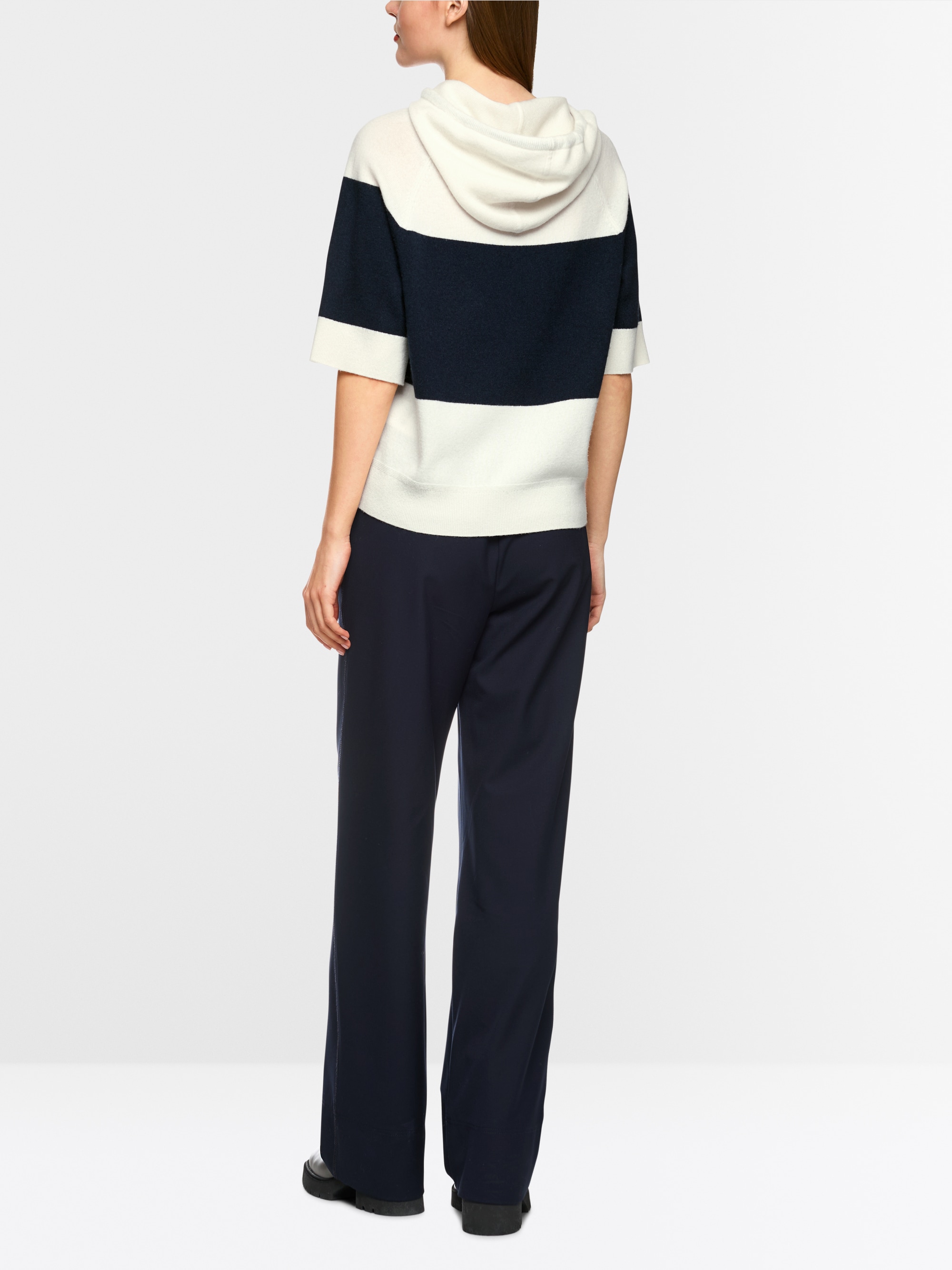 Kapuzenpullover mit Kaschmir