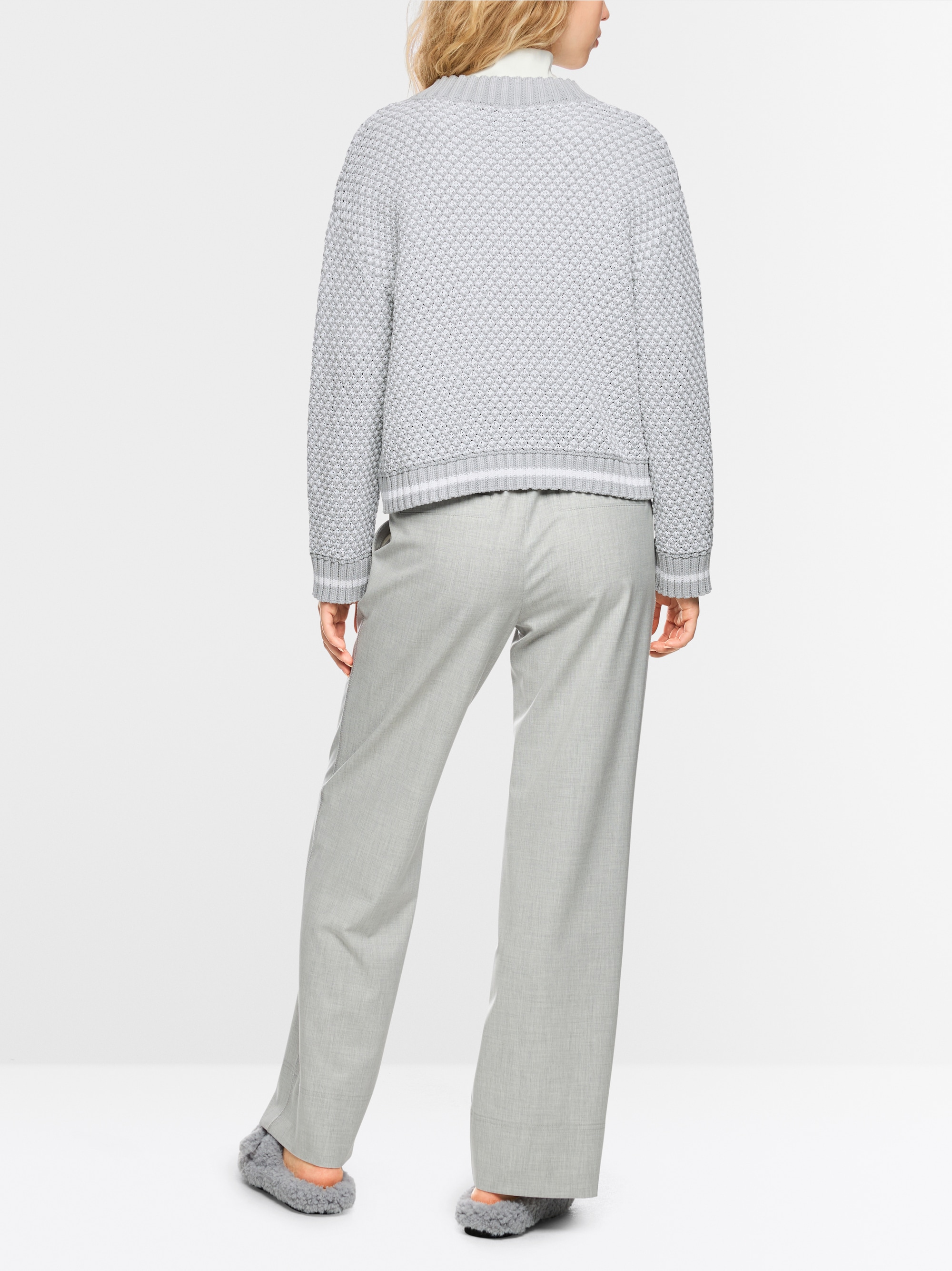 Knitted in Germany short jumper