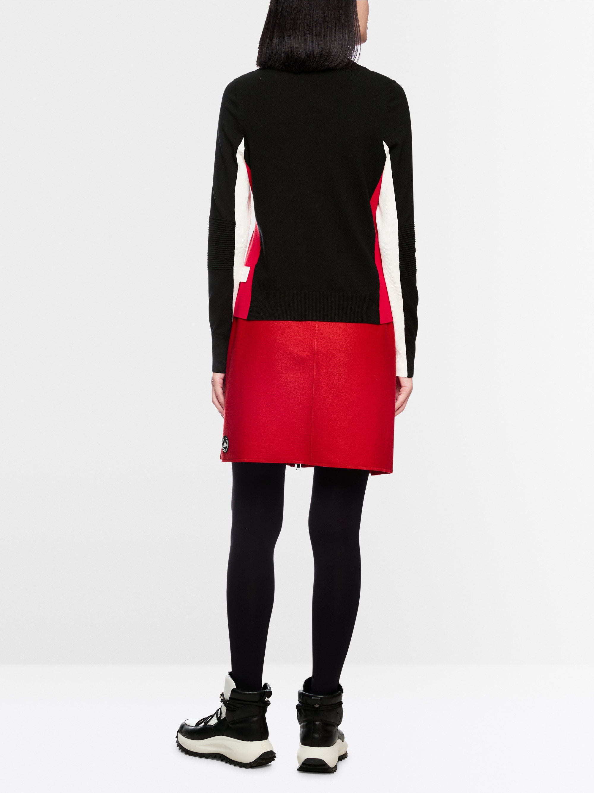 Jersey-Strickpullover "Rethink Together"