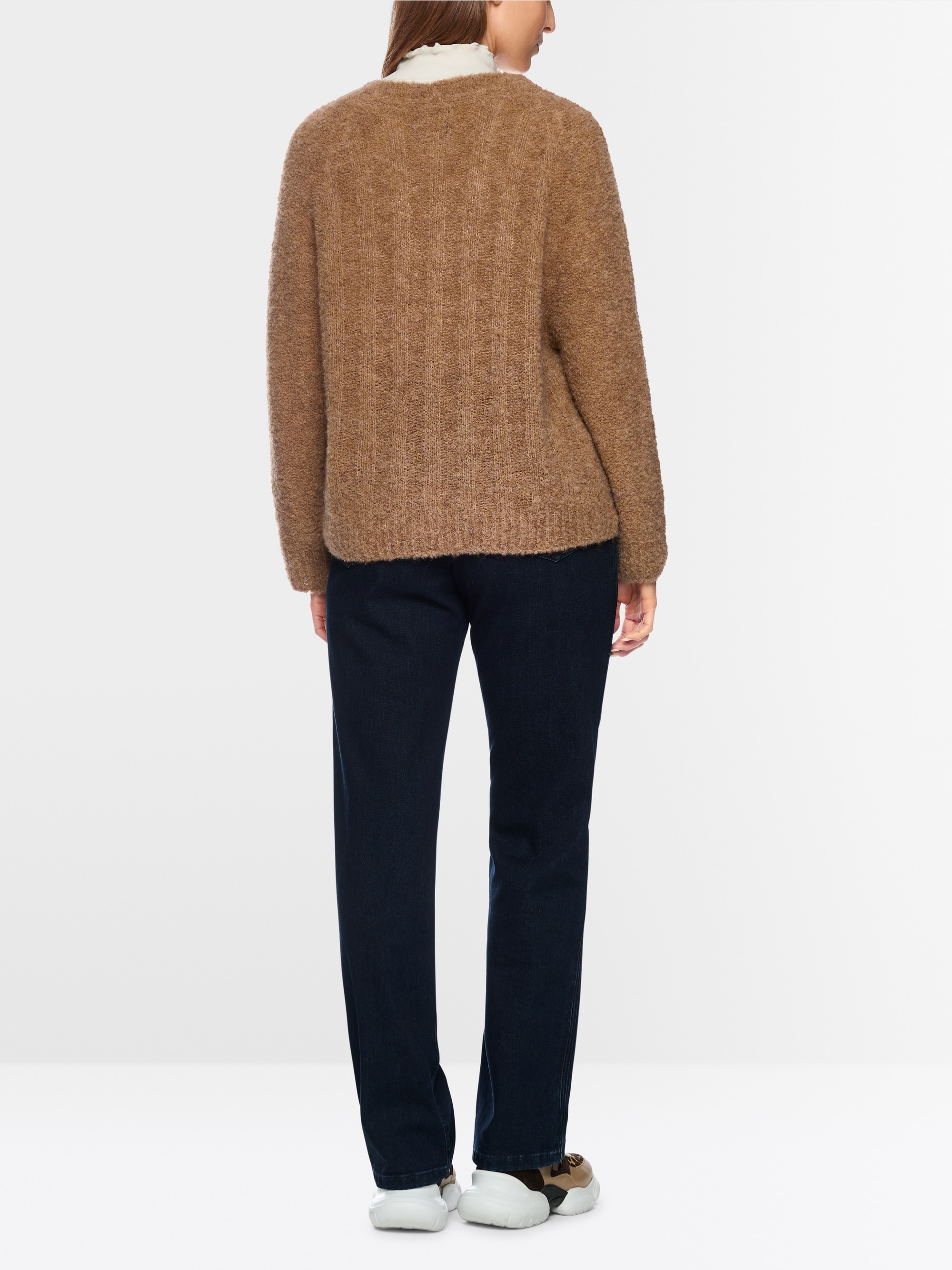 Knitted in Germany jumper with alpaca