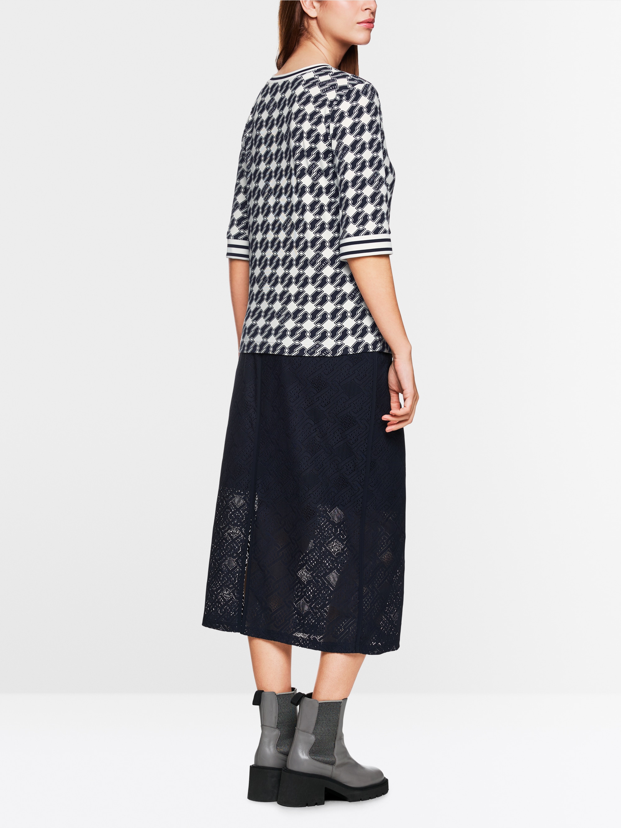 Jersey-Shirt mit Print