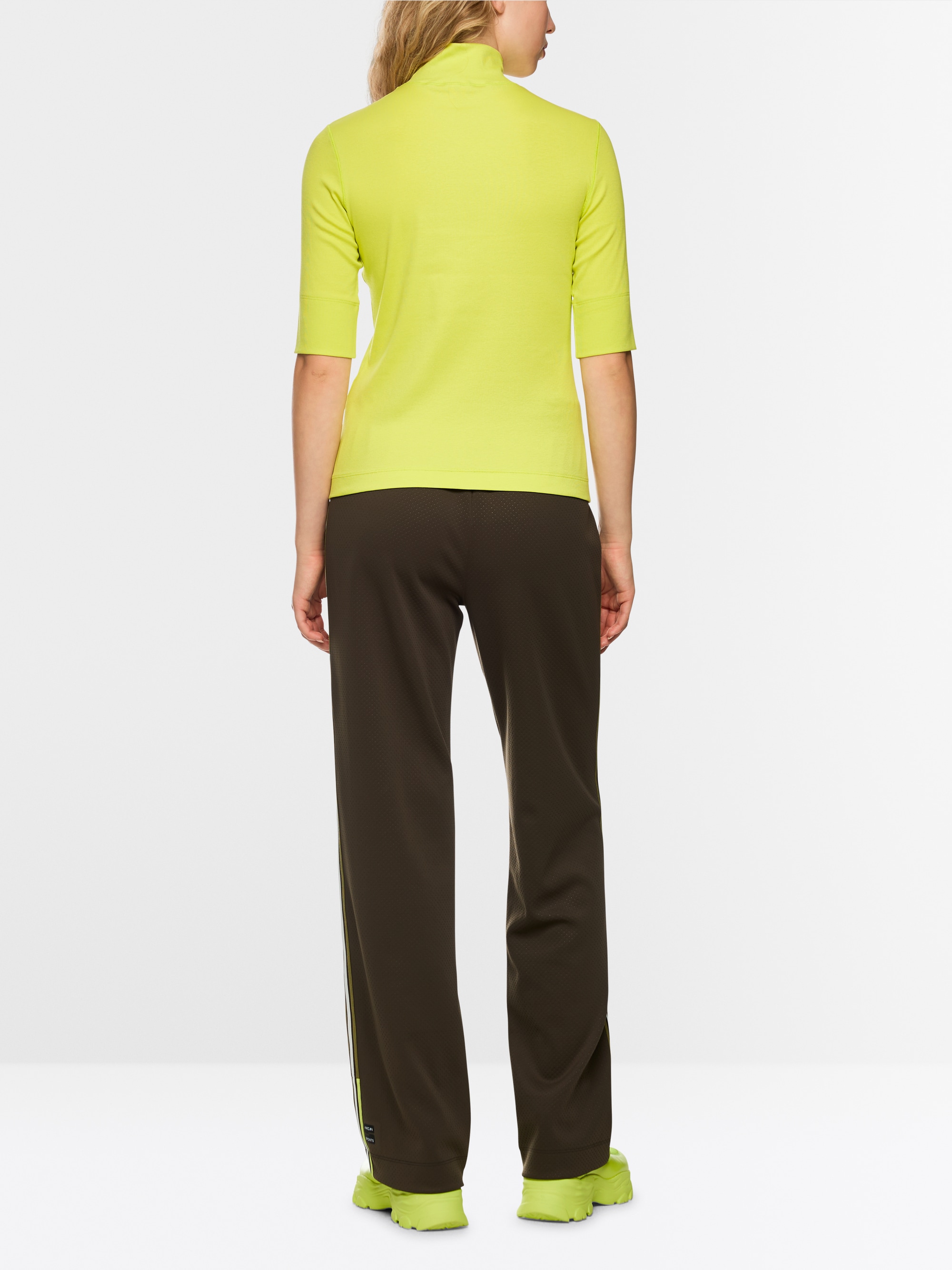 T-shirt basique en coton stretch