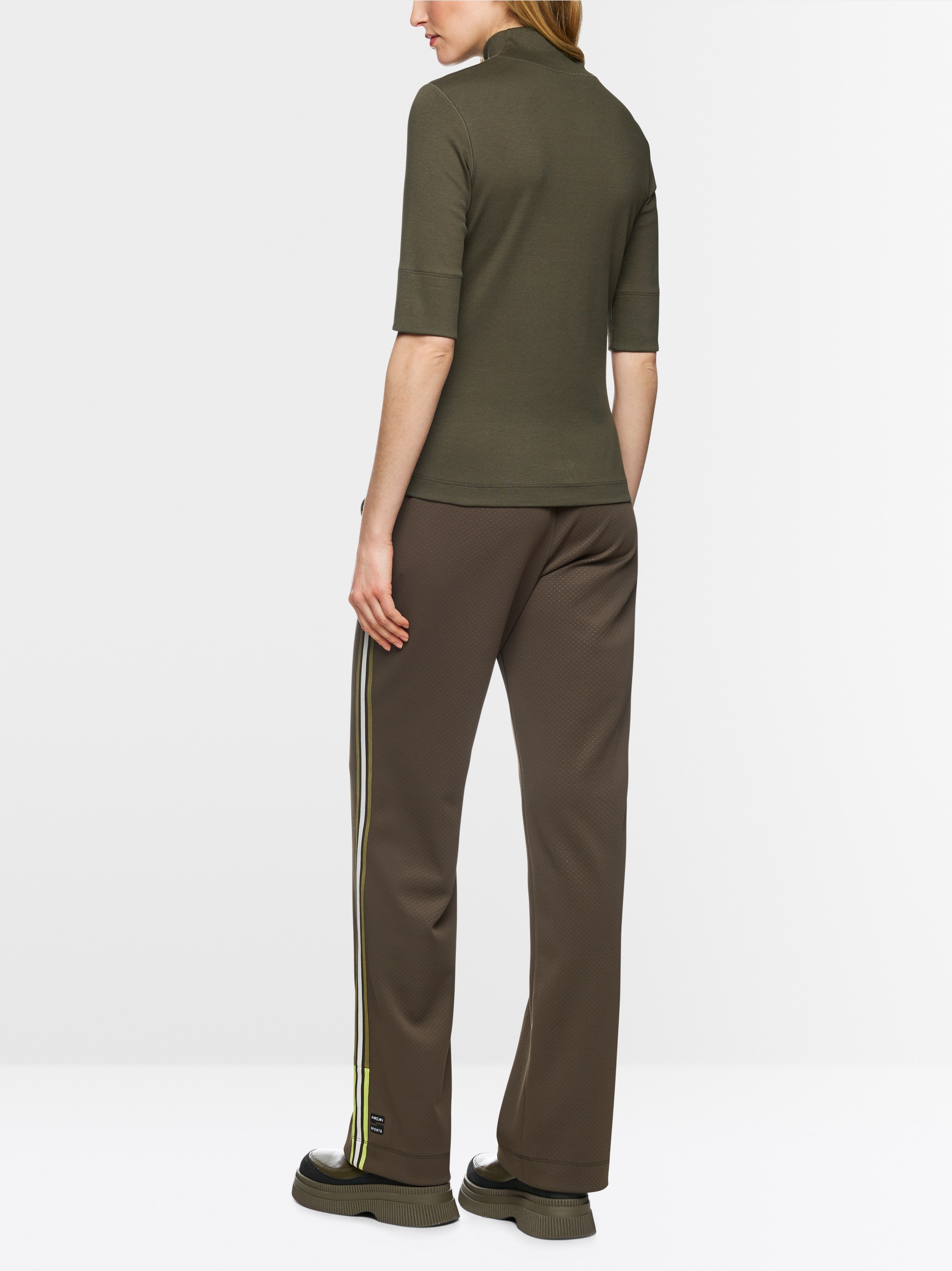 T-shirt basique en coton stretch