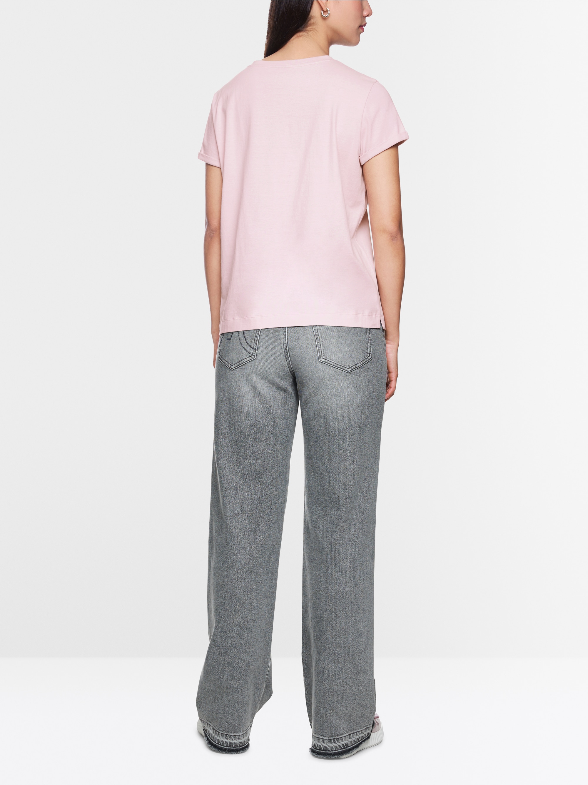 Baumwollshirt mit Aufdruck