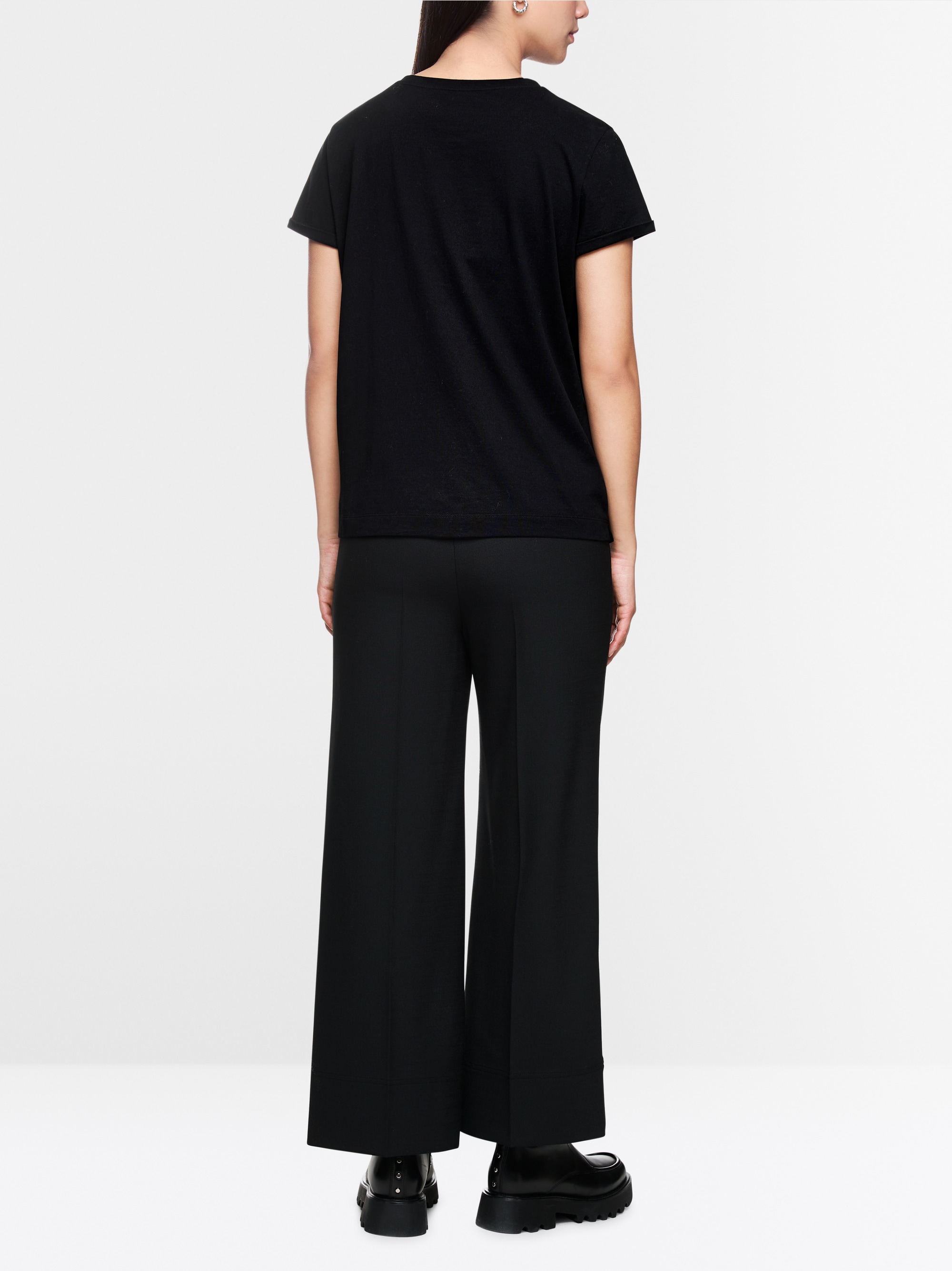 Baumwollshirt mit Aufdruck