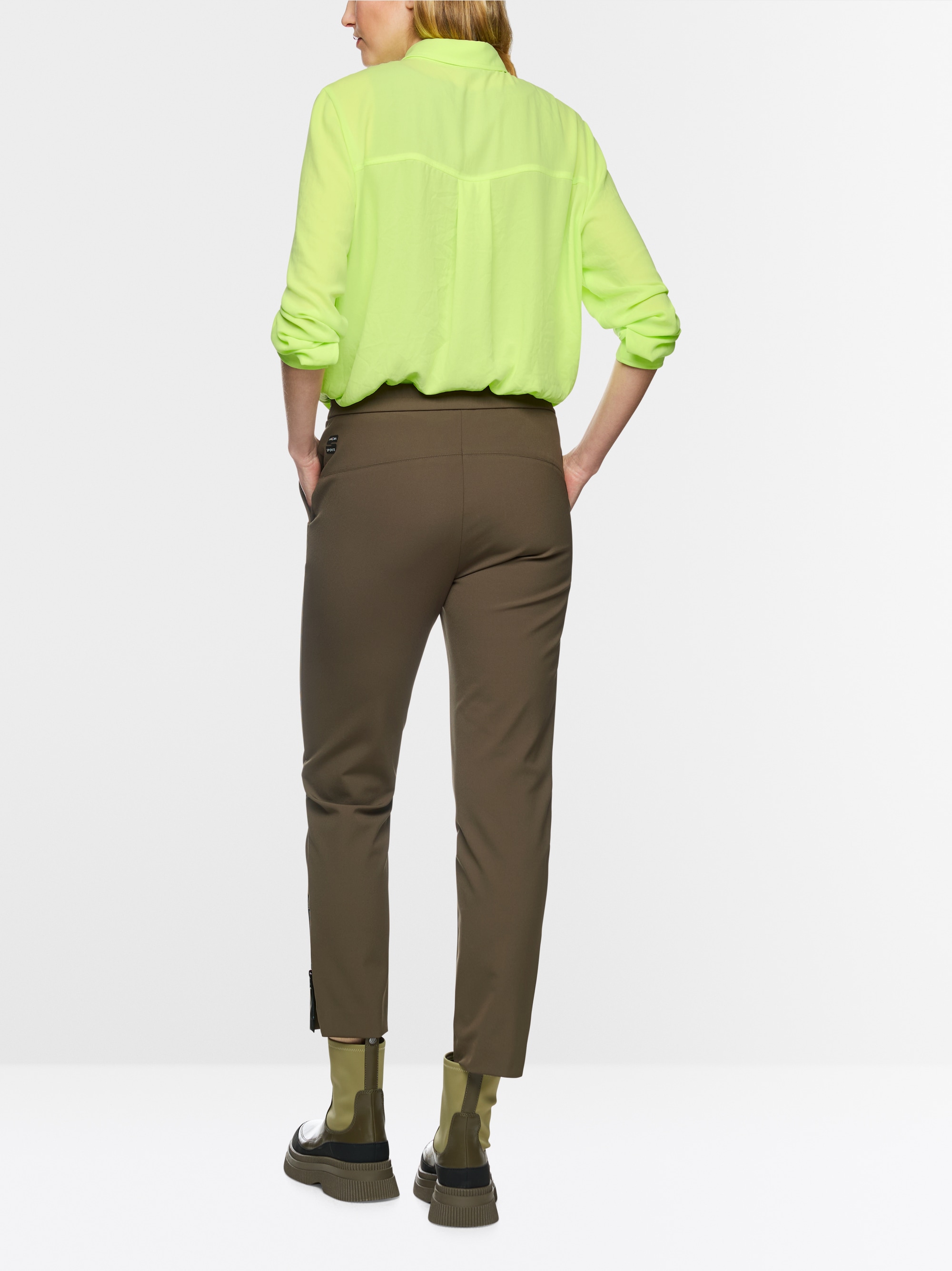 Broek FRANCA van techno-stof
