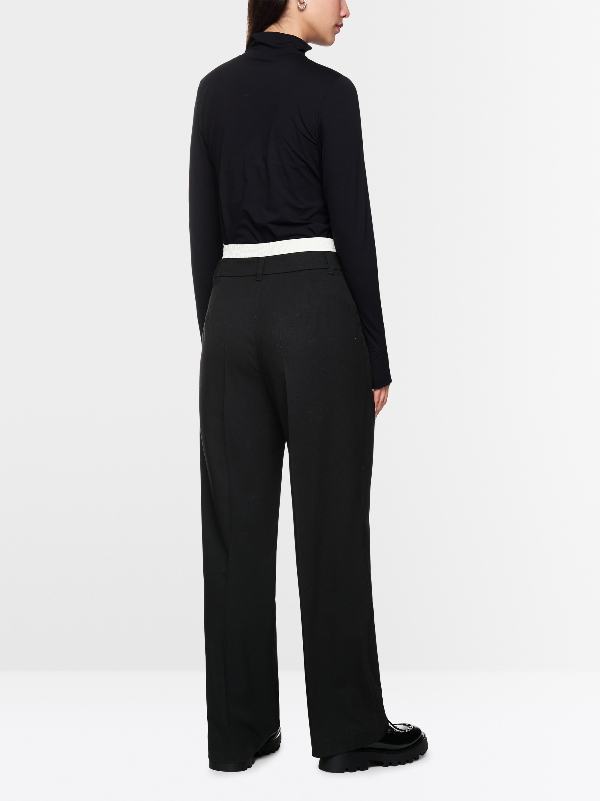 WASCO elegant fabric trousers