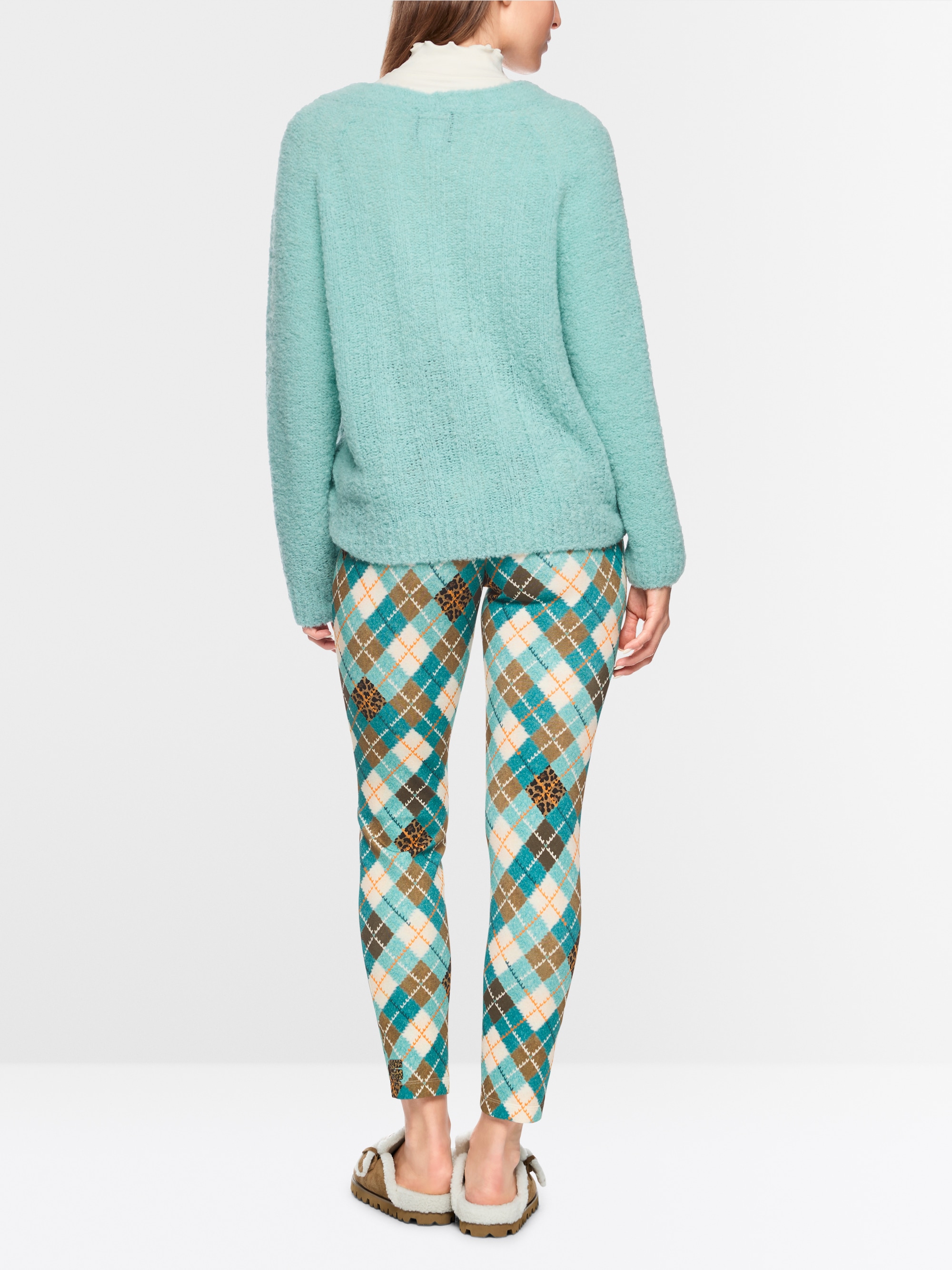 Tight 7/8 SOFIA trousers with waistband