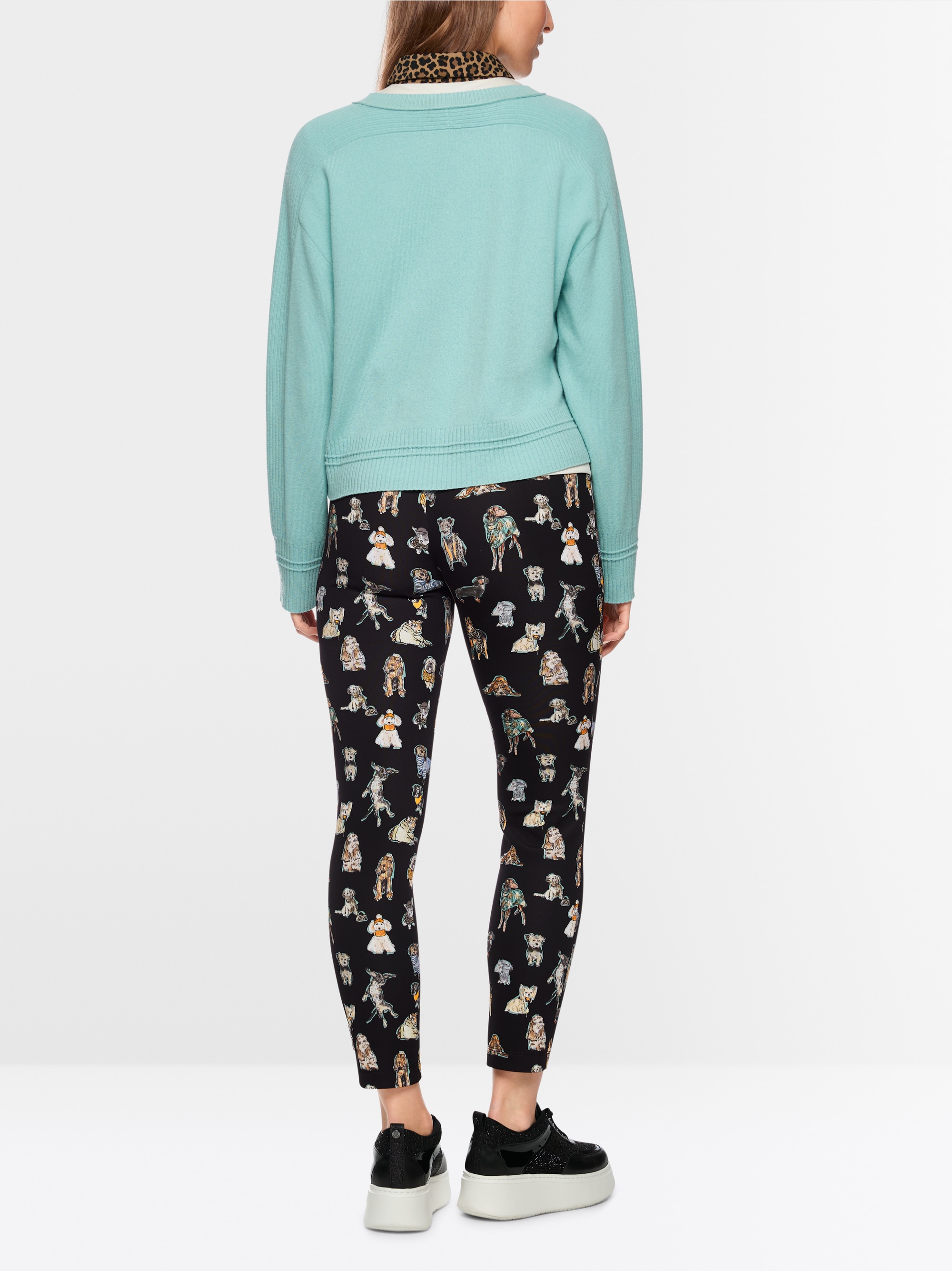 7/8-broek SOFIA met elastische band