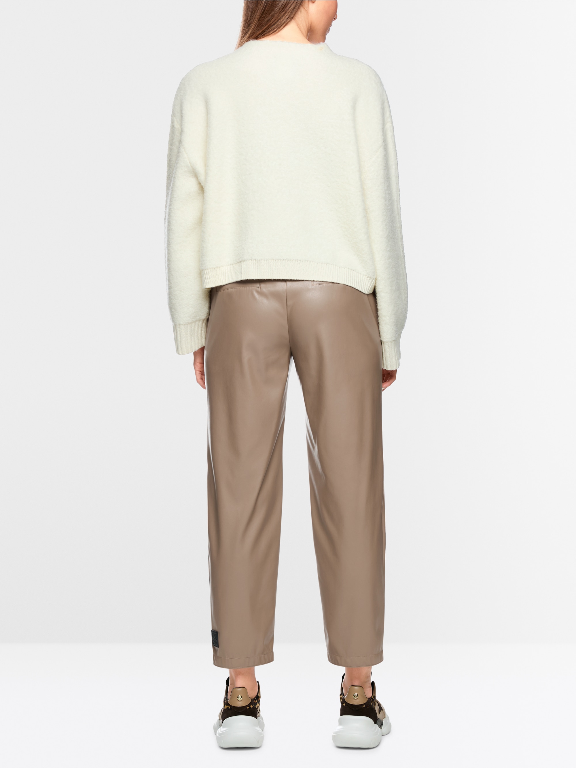 RANCHI trousers with high waistband