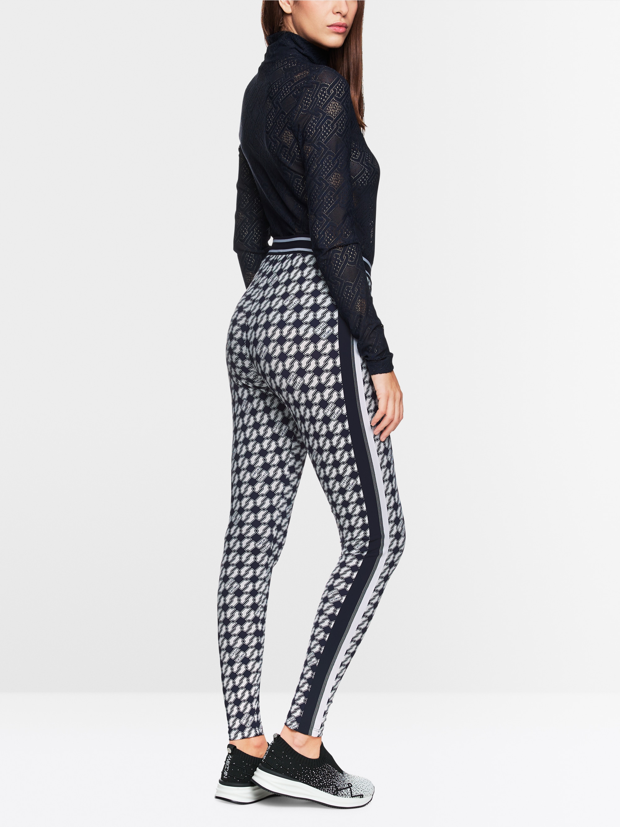 Leggings aus Stretchjersey