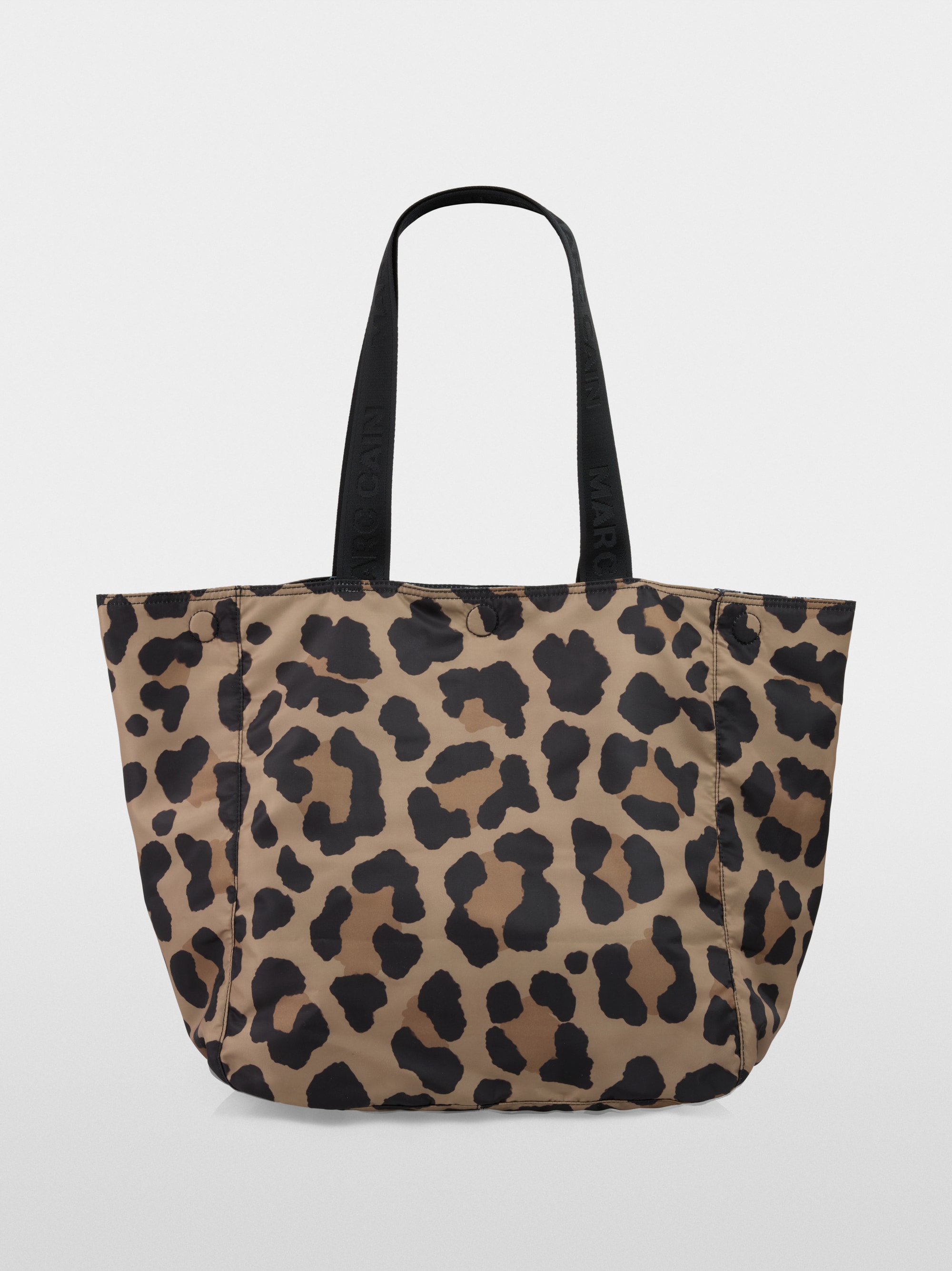 Reversible shopper bag with print
