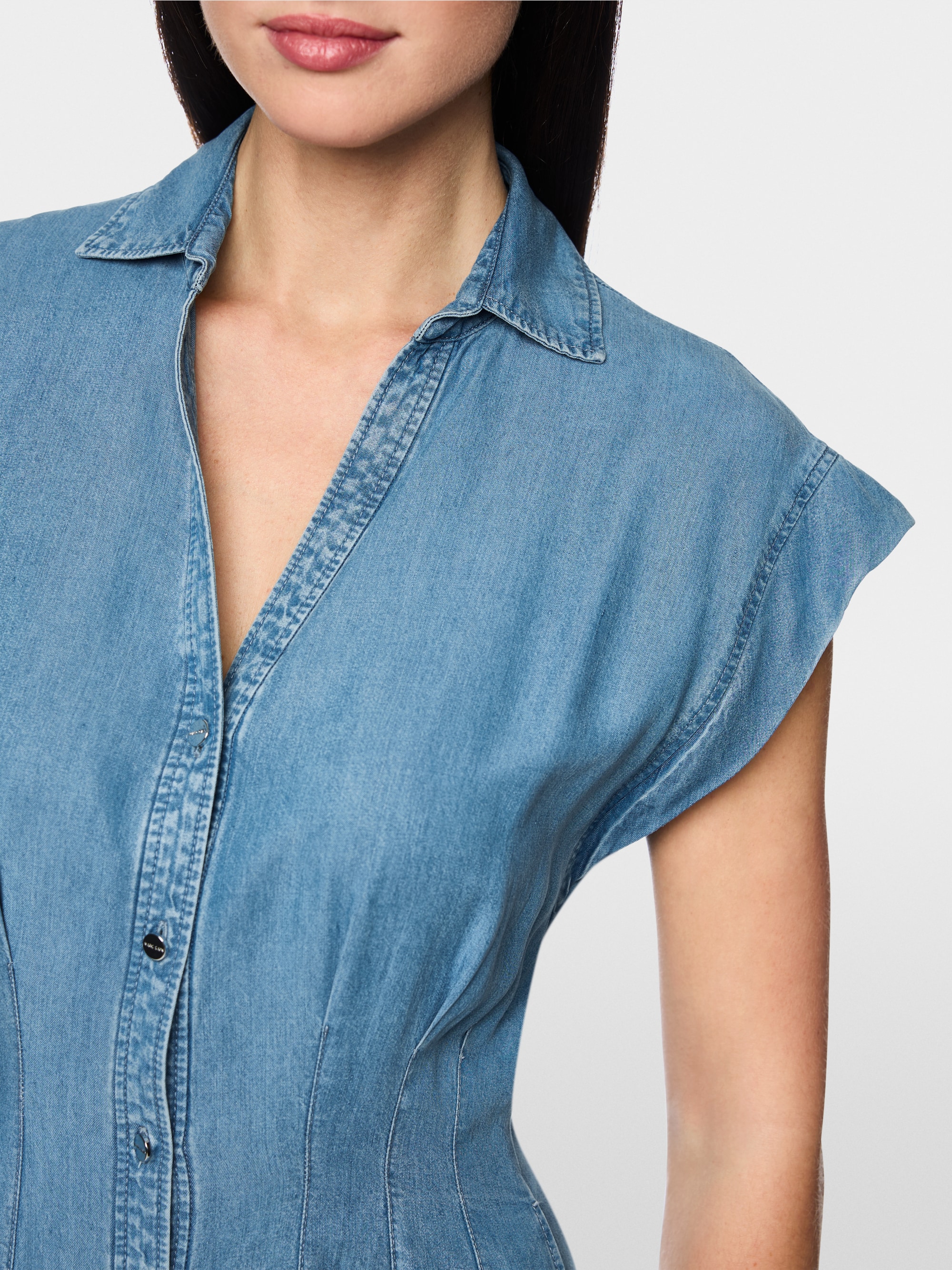 Robe midi en denim « Rethink Together »