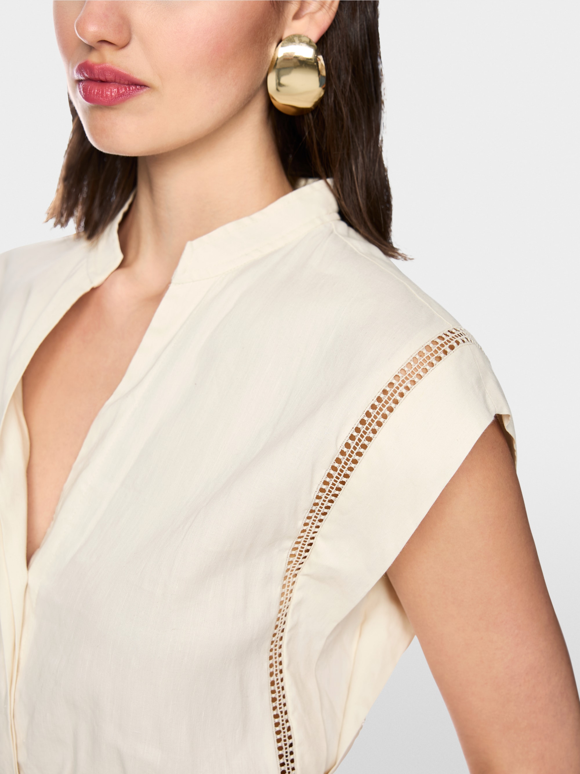 Summery linen blend jumpsuit