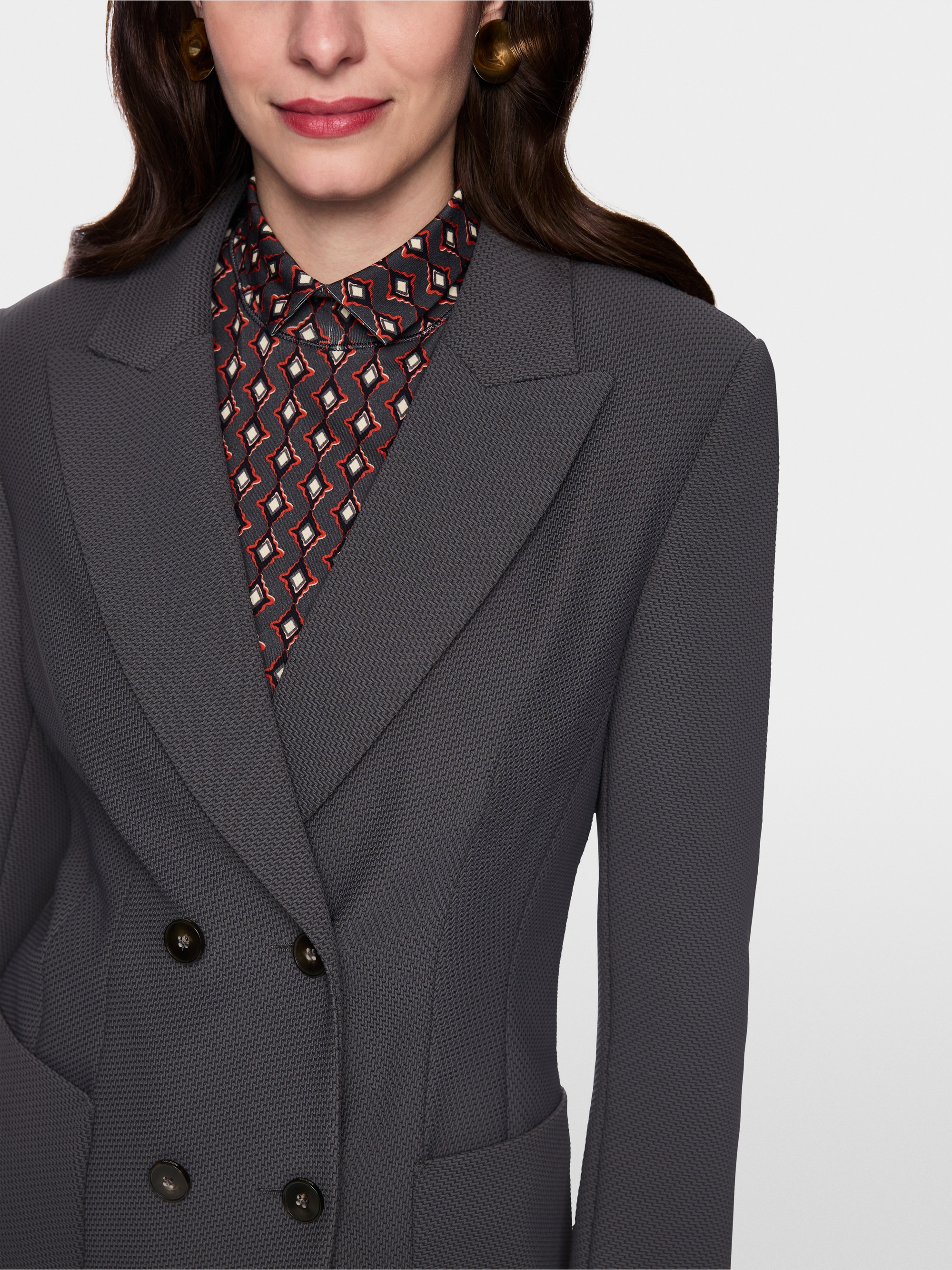 Blazer à double boutonnage