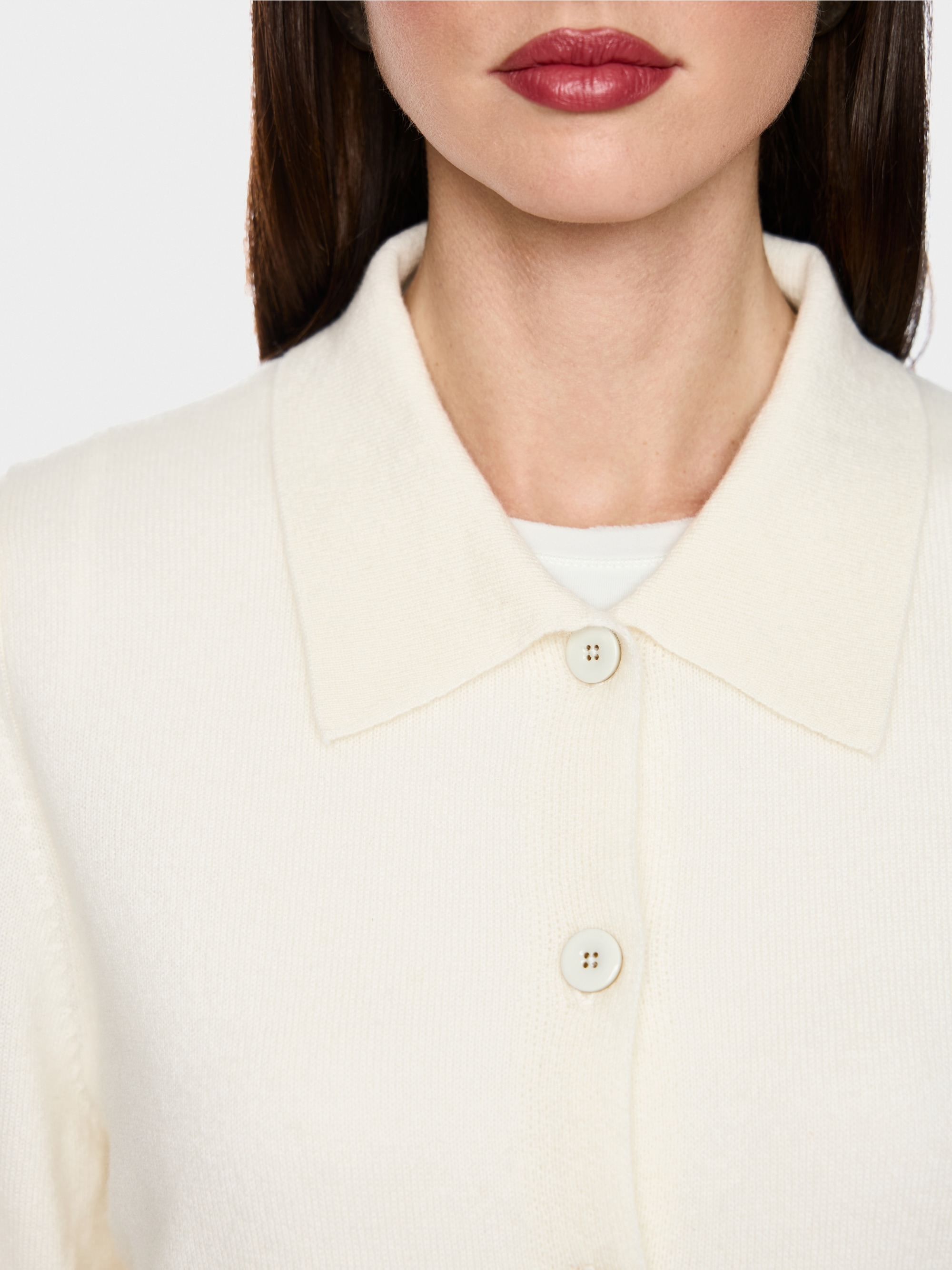 Cashmere cardigan ‘Rethink Together’