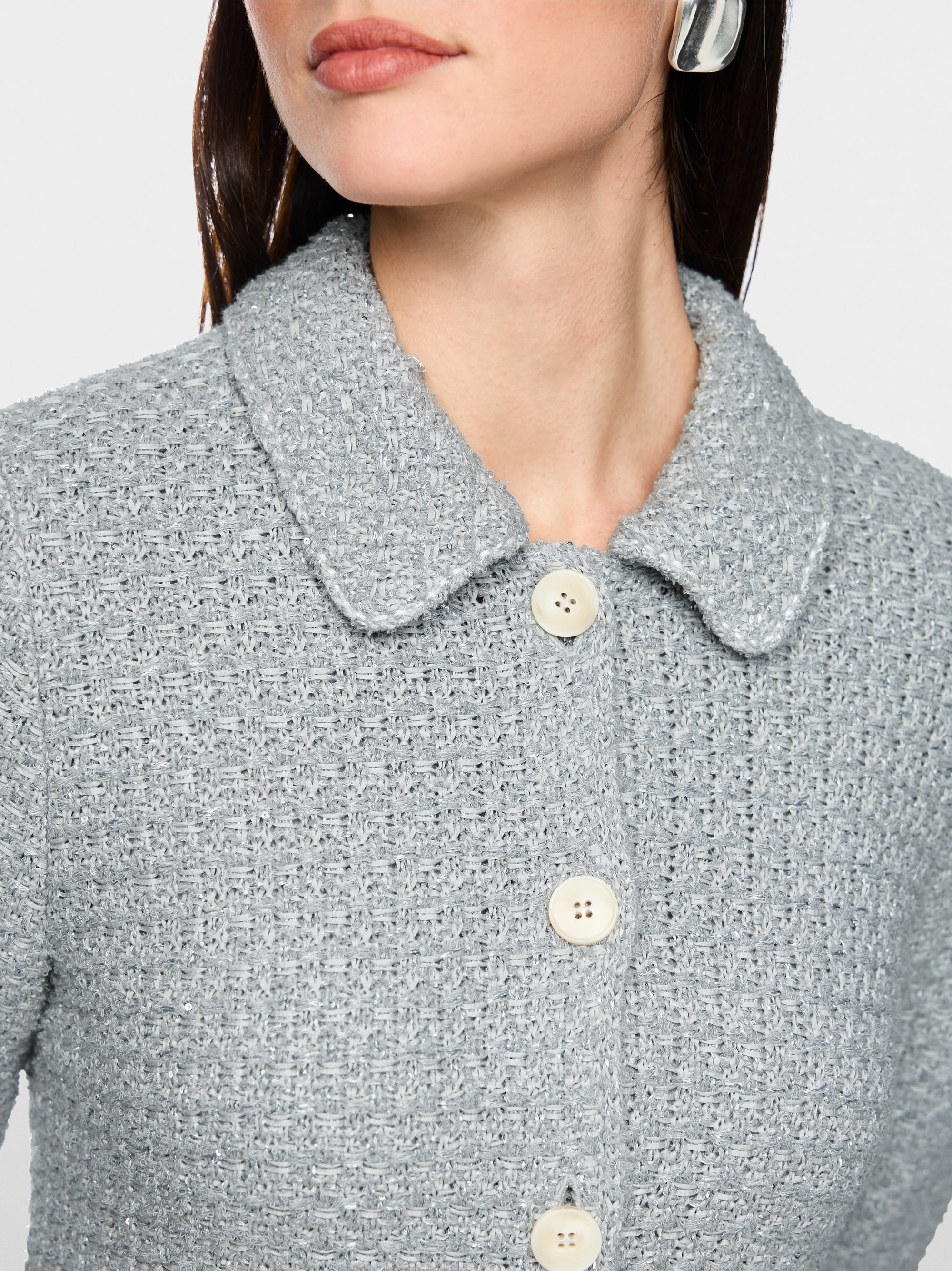 ‘Knitted in Germany’ knitted cardigan