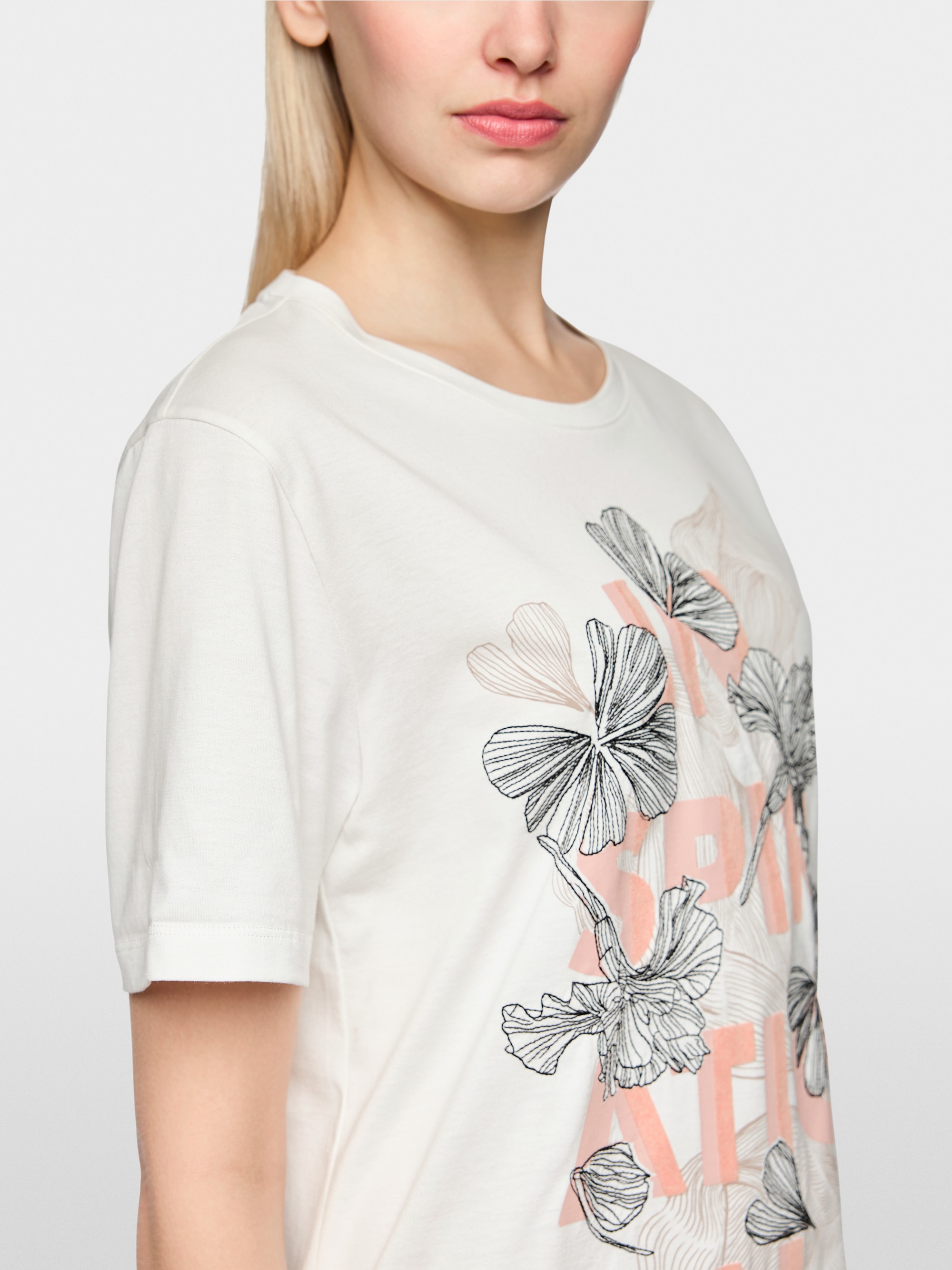 T-shirt à col rond « Rethink Together »