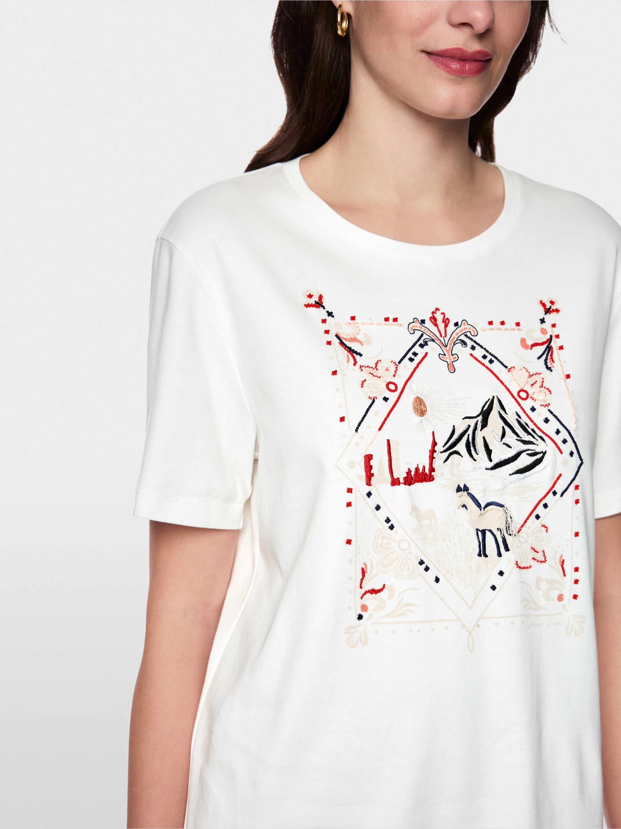 T-Shirt mit Motivprint