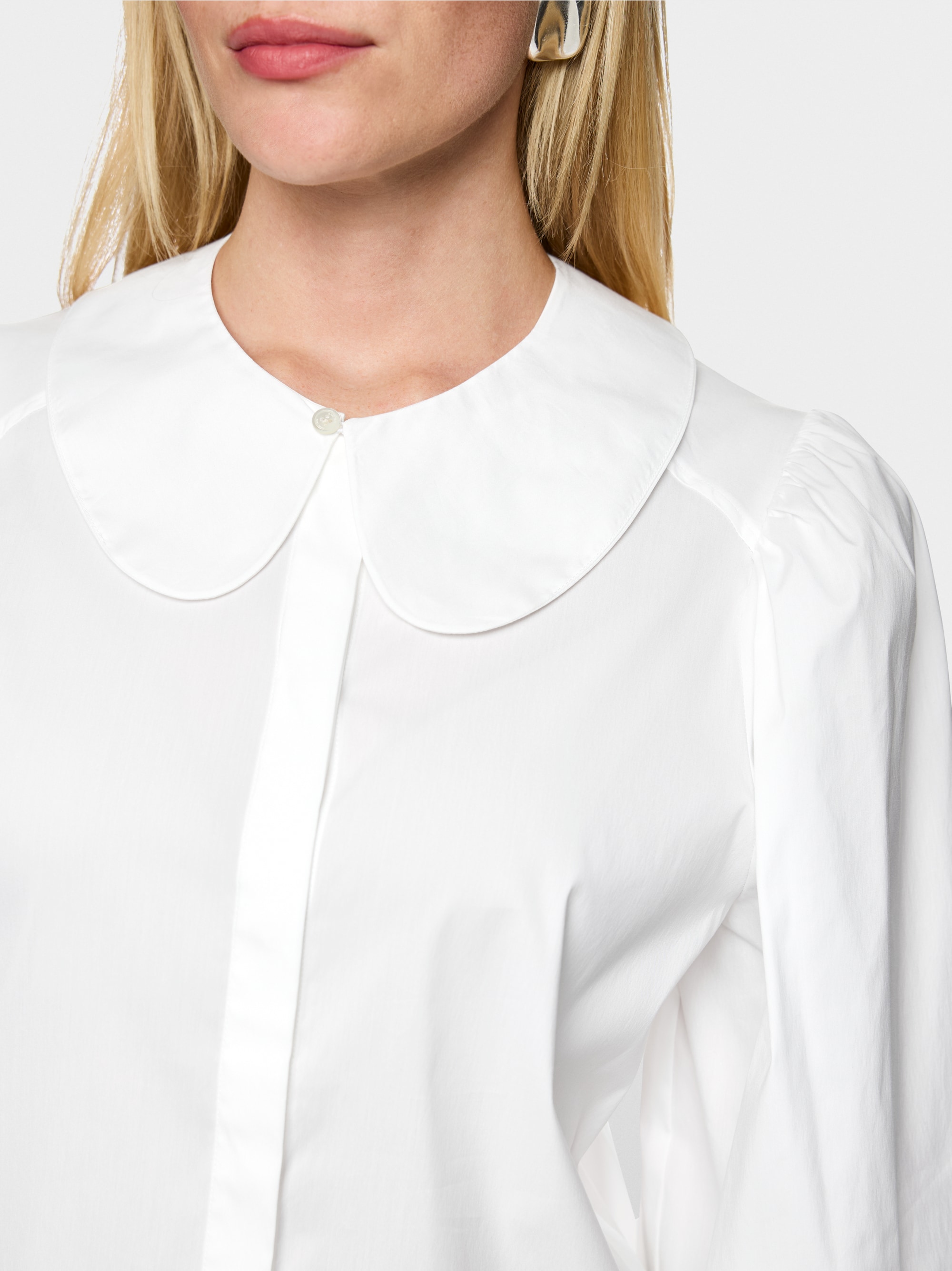 Chemisier à manches volumineuses