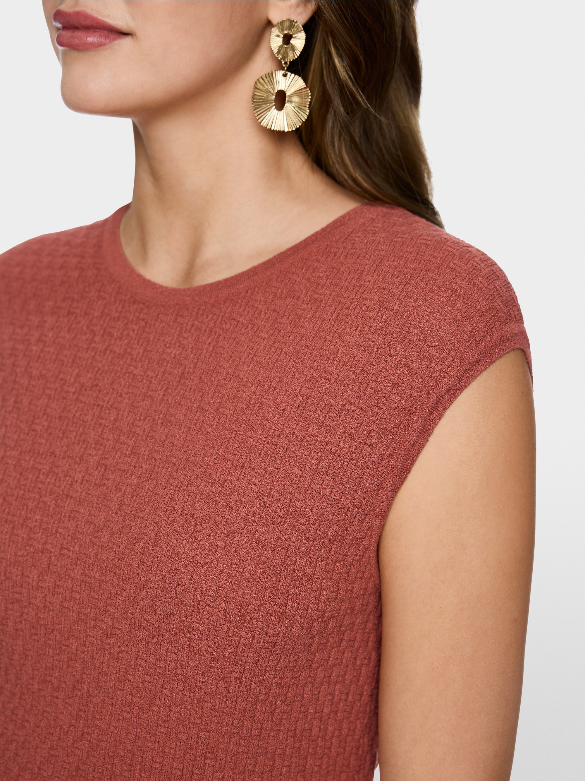 ‘Knitted in Germany’ viscose top