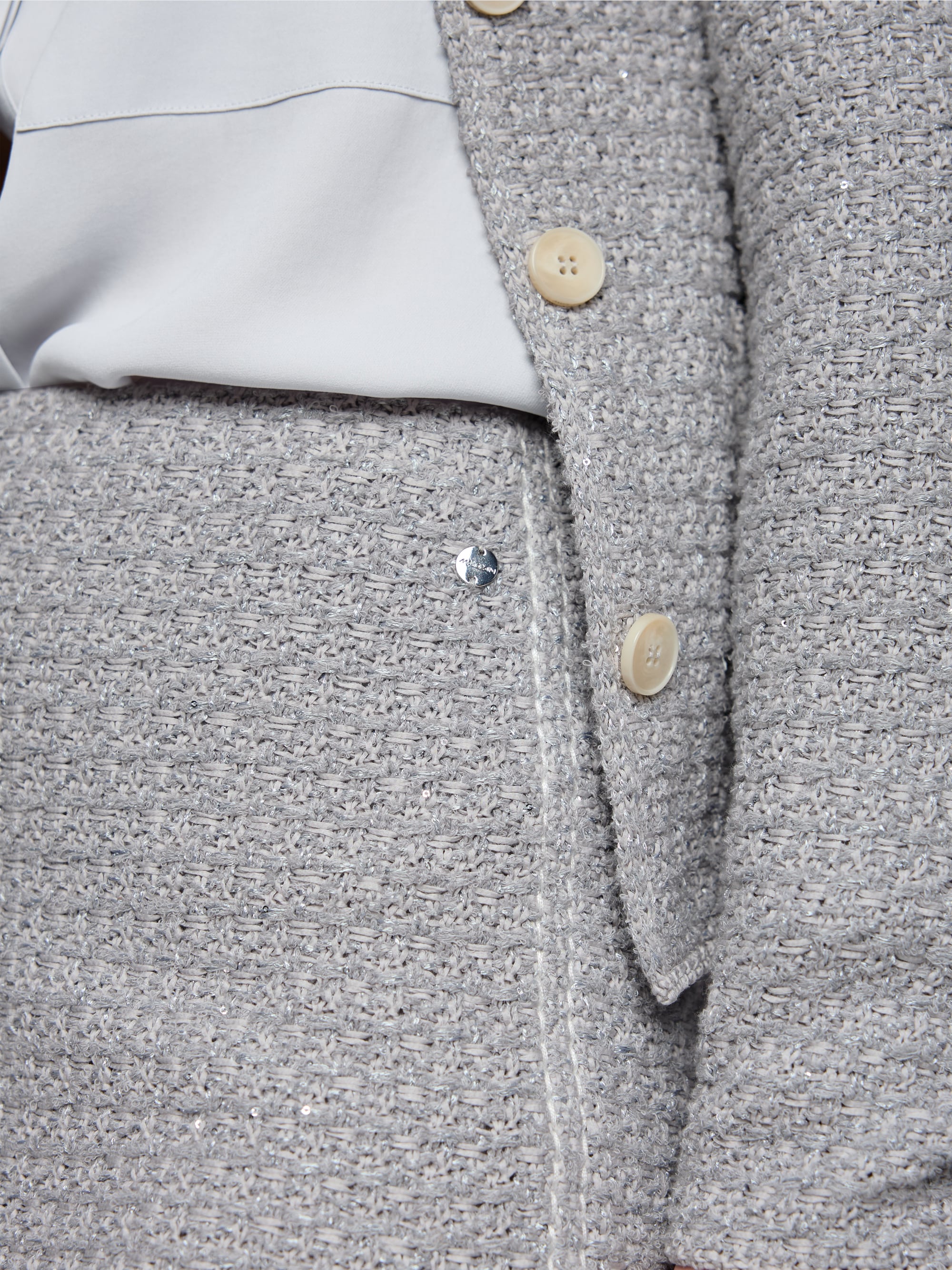 ‘Knitted in Germany’ knitted skirt