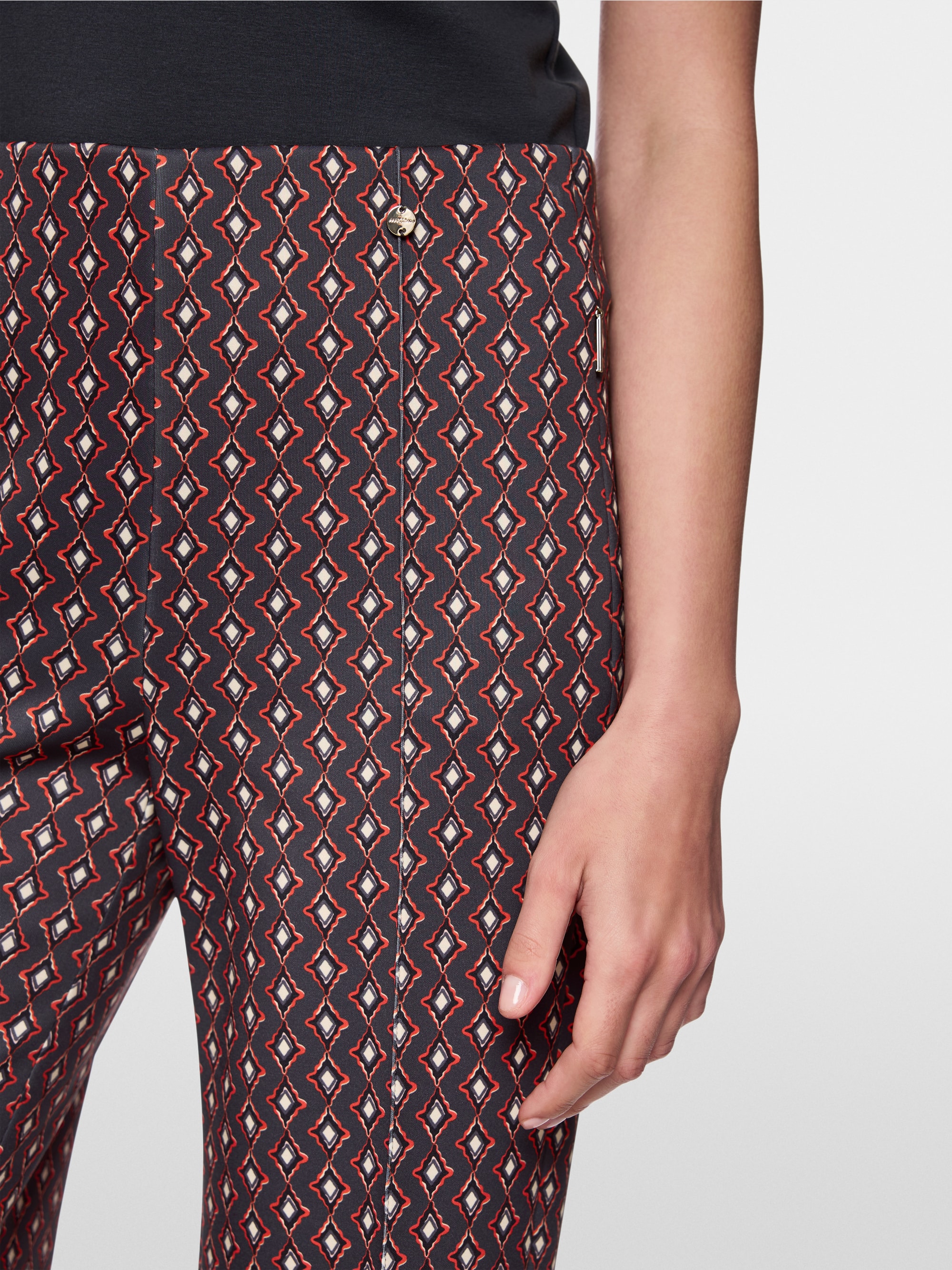 WINDER pull-on trousers with high waist