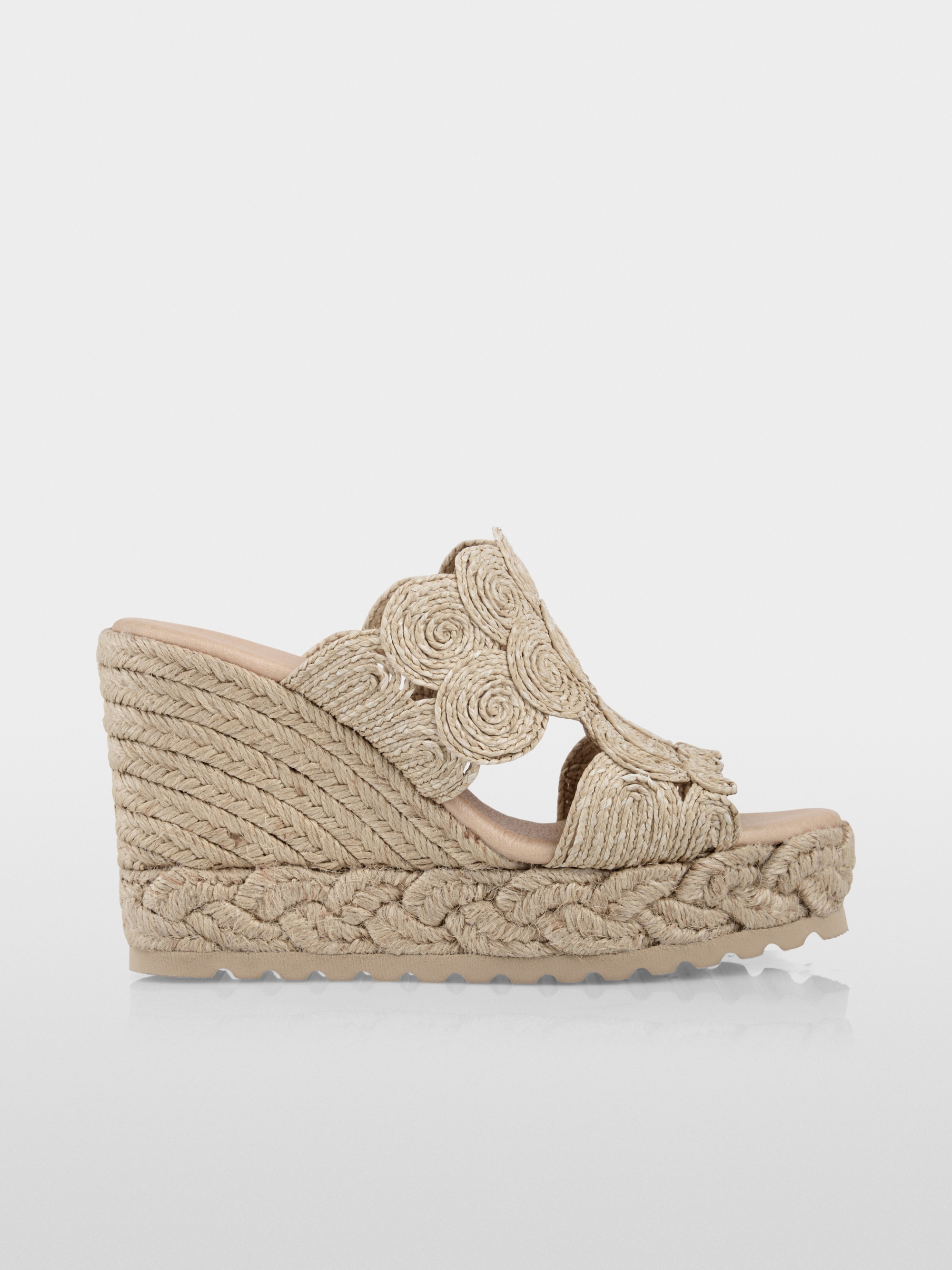 Espadrilles with wedge heel