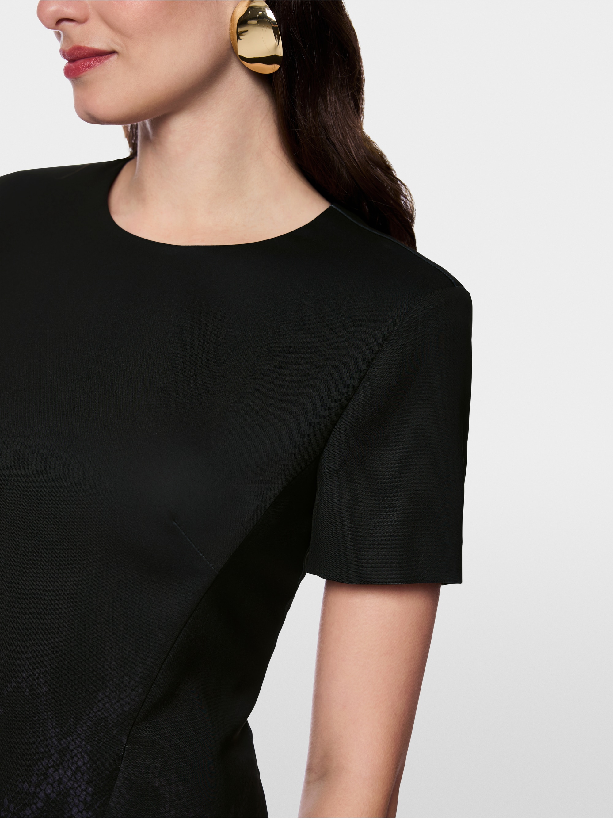 Kleid mit Snakeprint