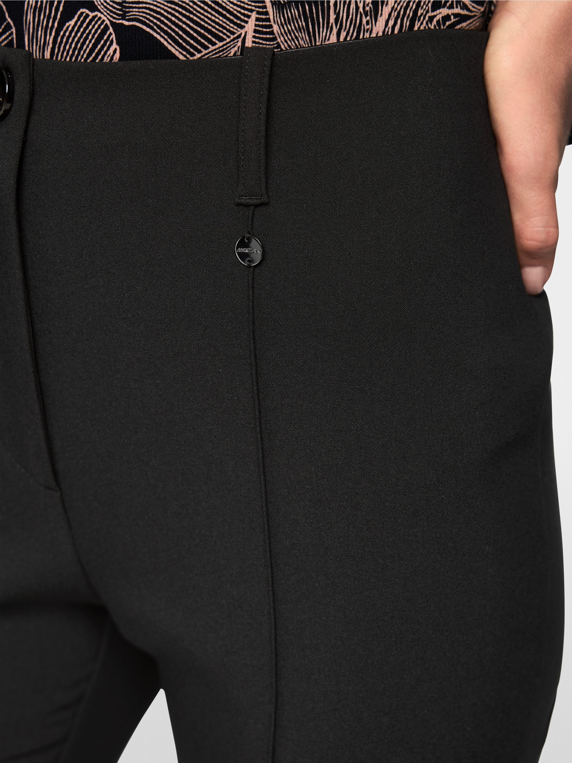 SYDNEY slim fit pants with crease