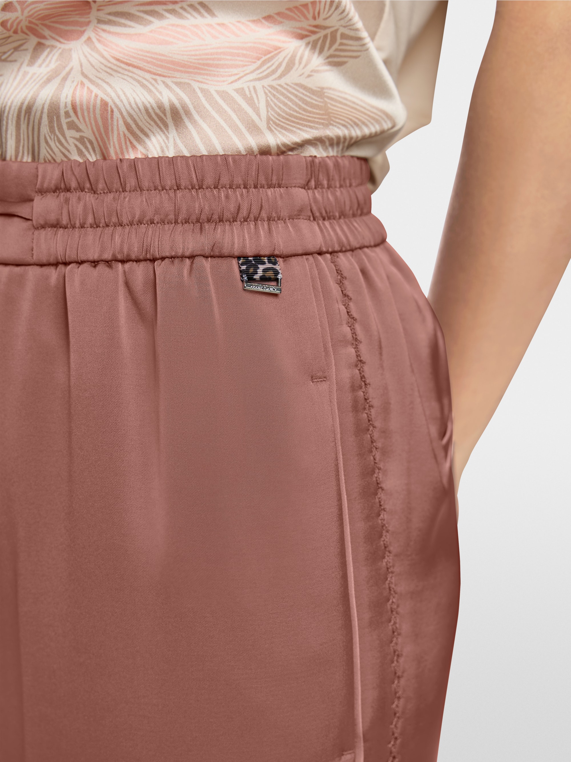 WIDE WASHINGTON pants with drawstring