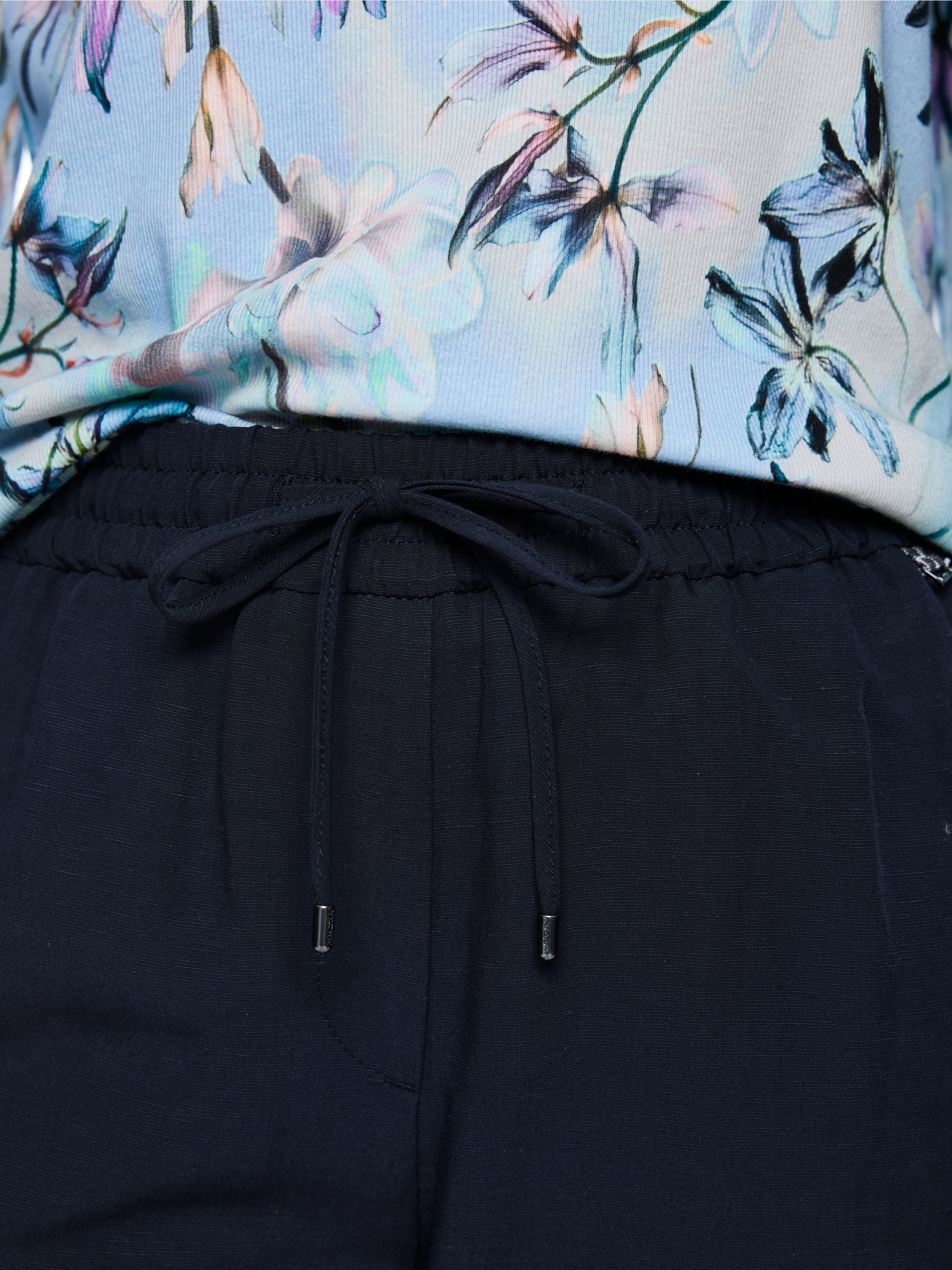 RHODOS viscose-linen jogging trousers