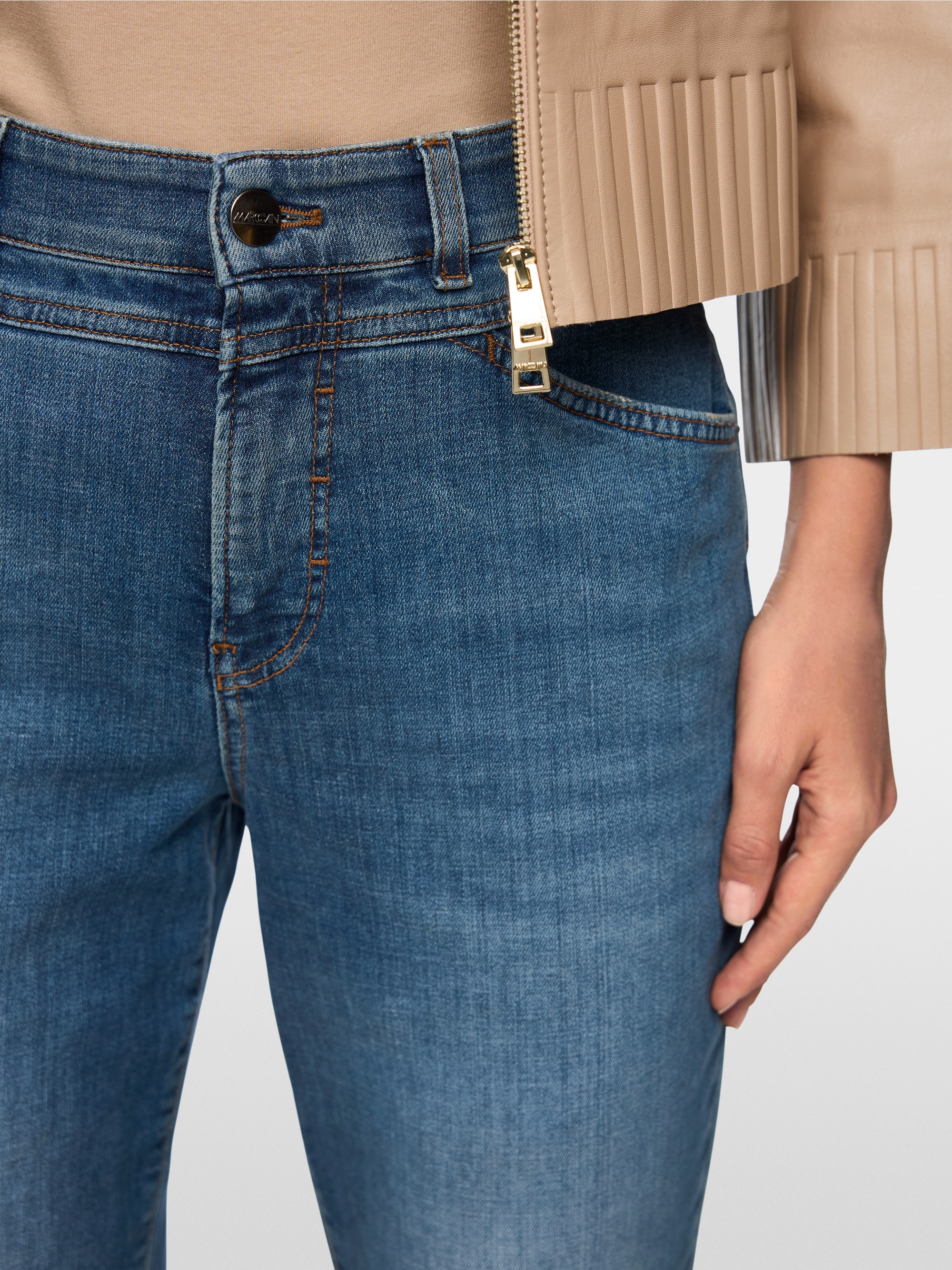 RIAD relaxed fit high waist jeans