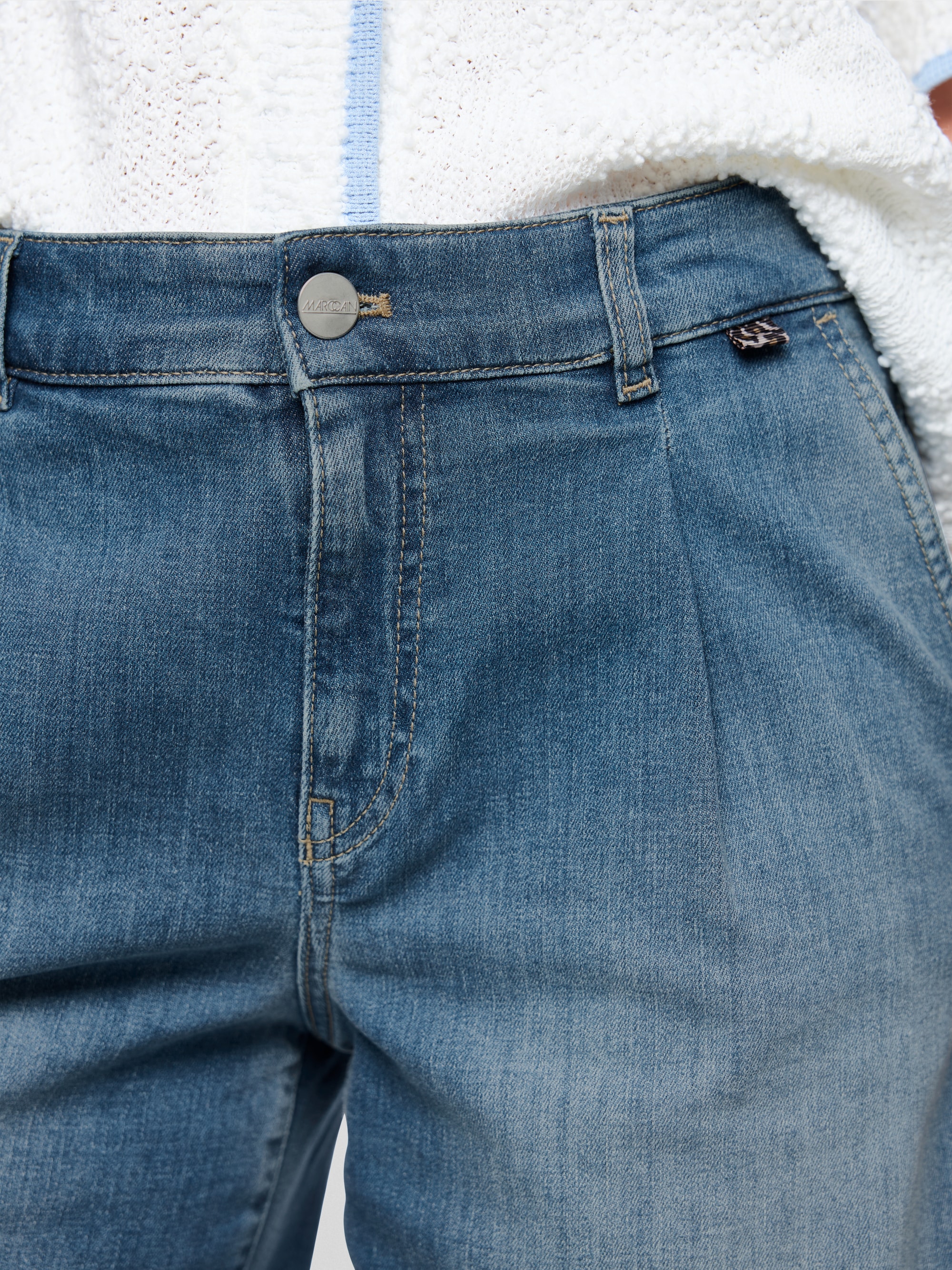 WARANGAL stretch cotton shorts