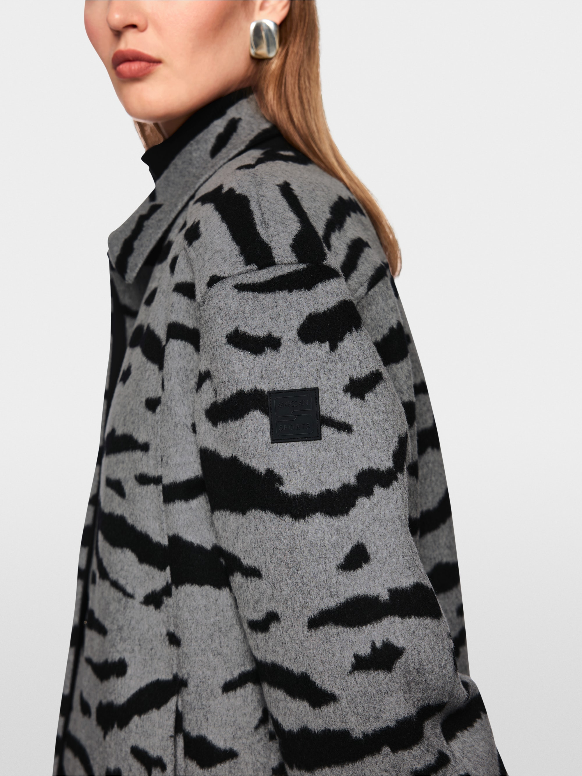 Chemise à imprimé animalier