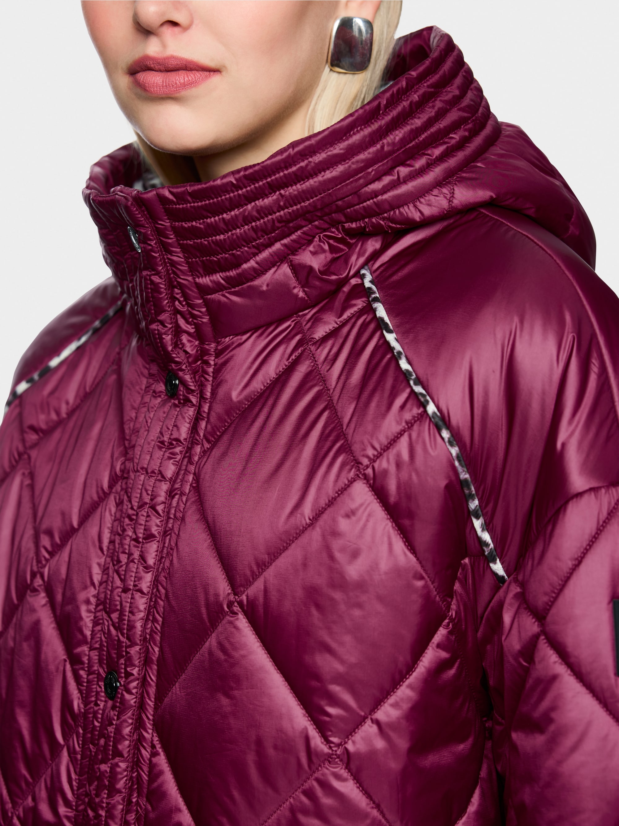 ‘Rethink Together’ quilted jacket