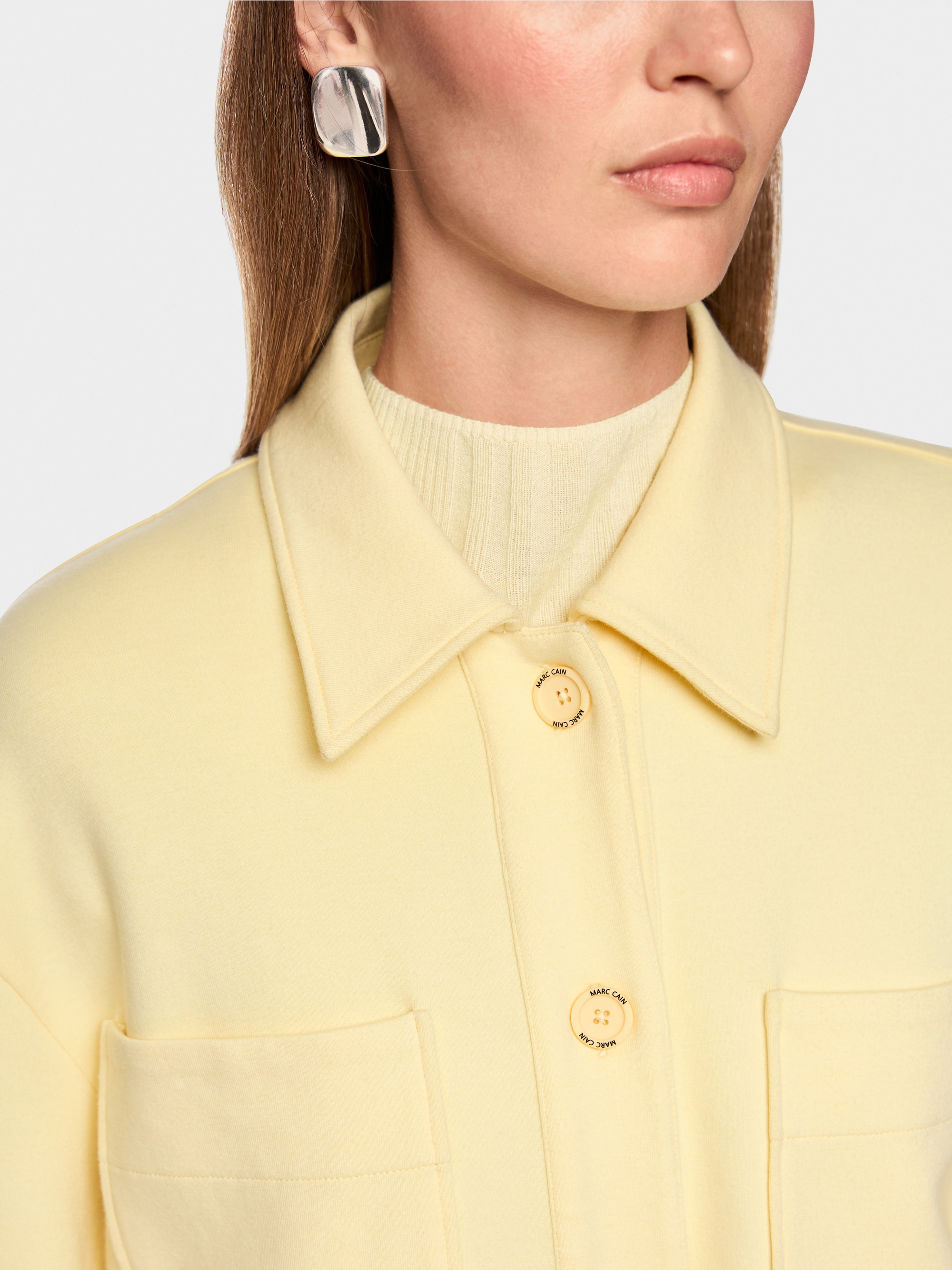 Soft shirt blouse jacket