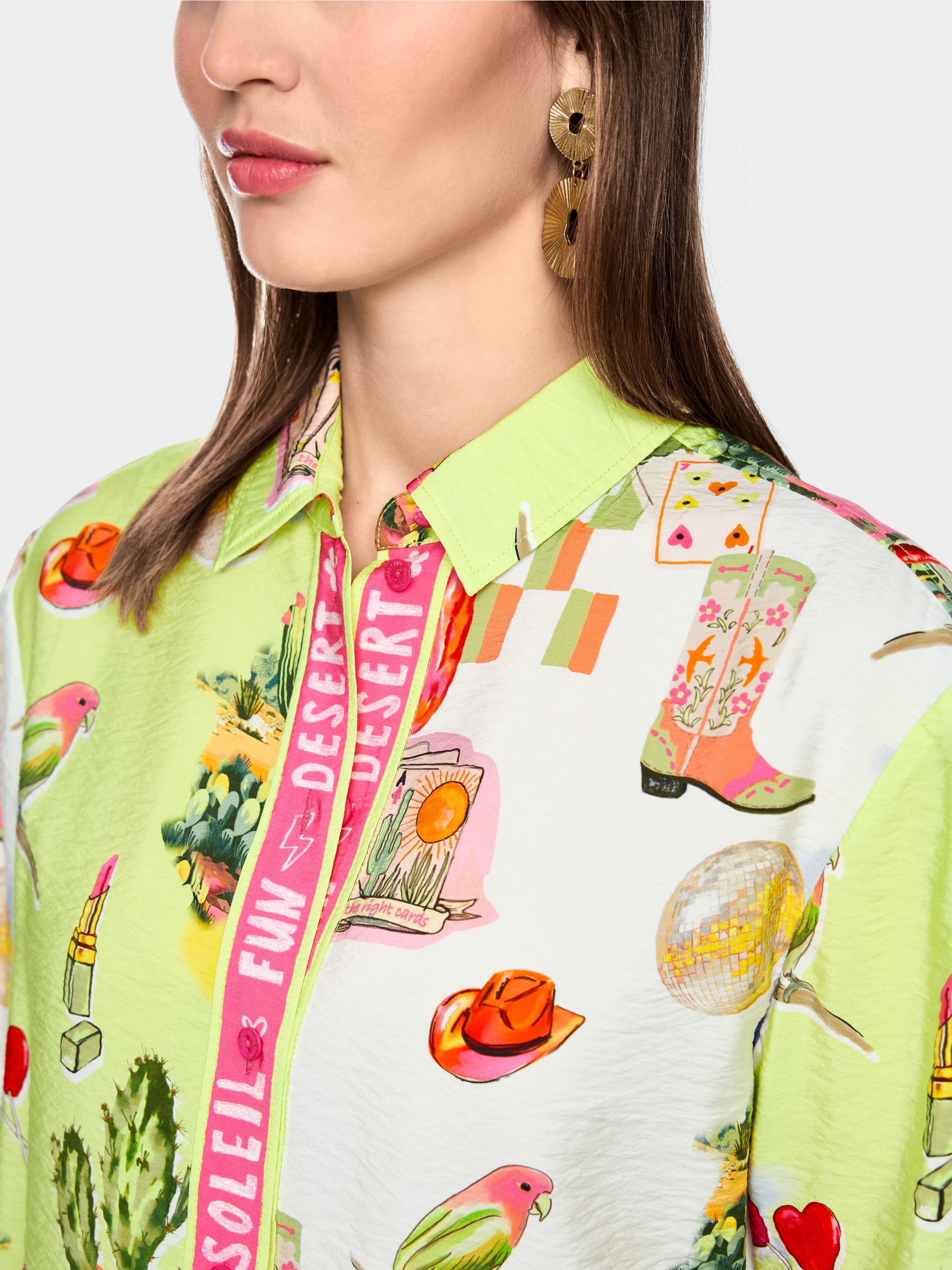 Chemisier style chemise « Rethink Together »