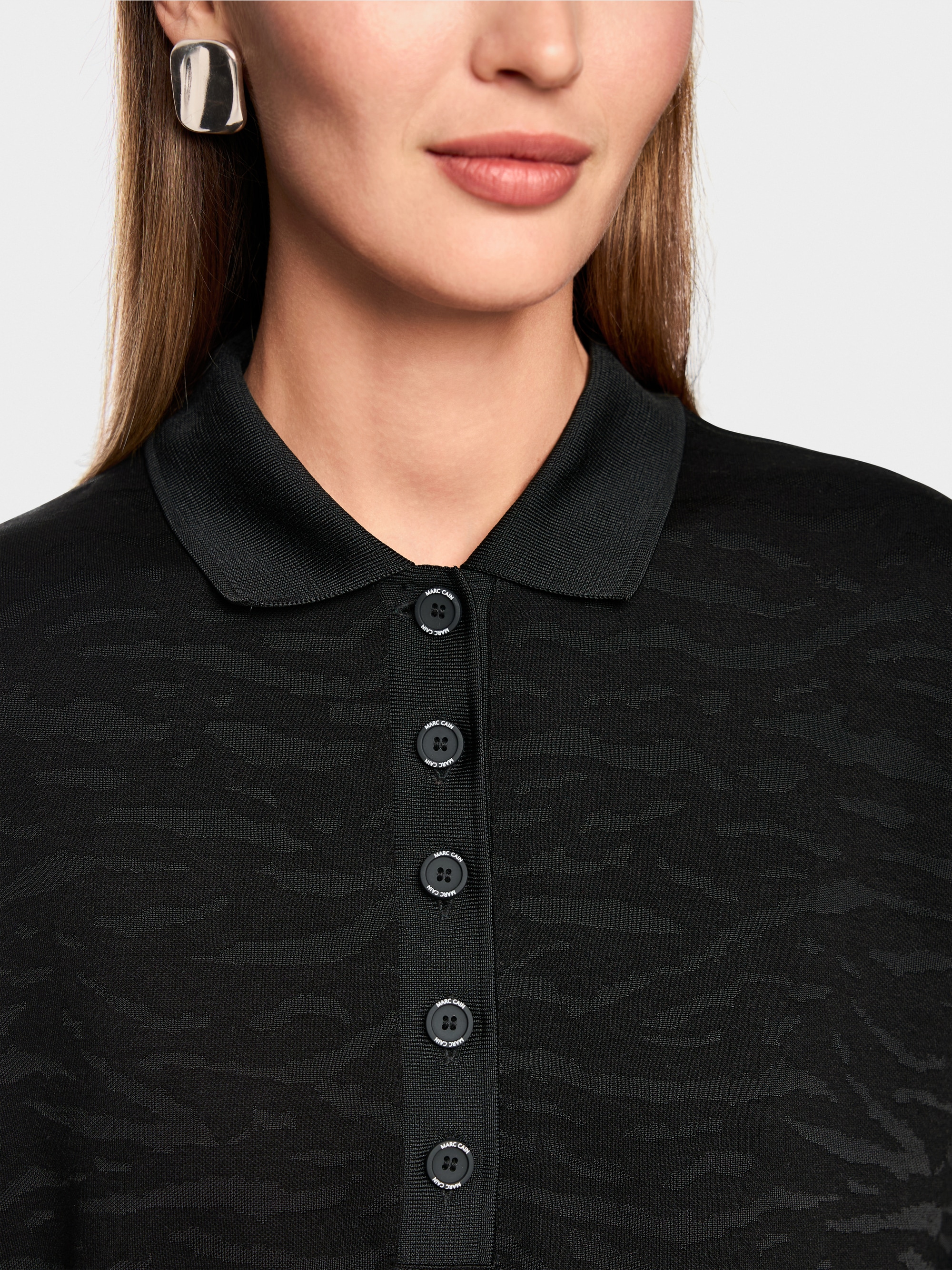 Polo avec imprimé animalier