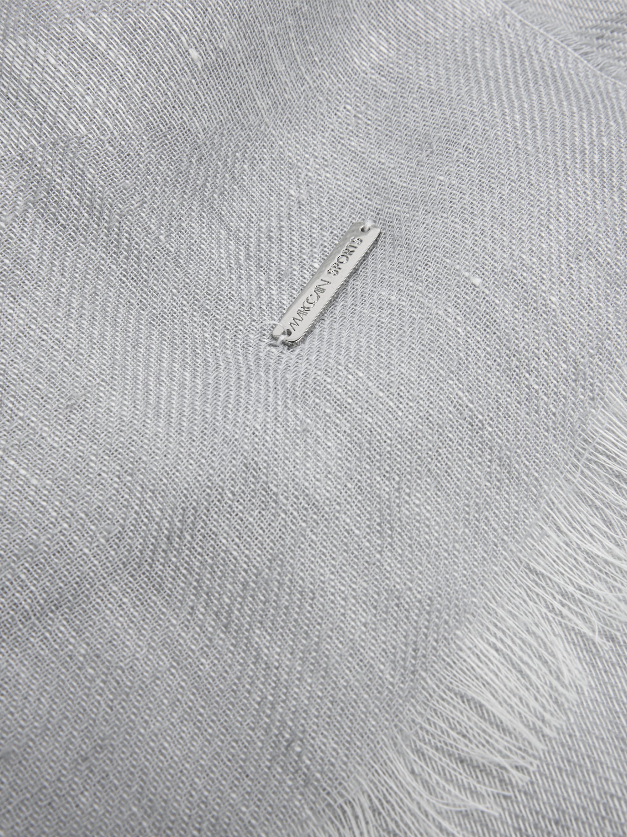 Lightweight linen scarf