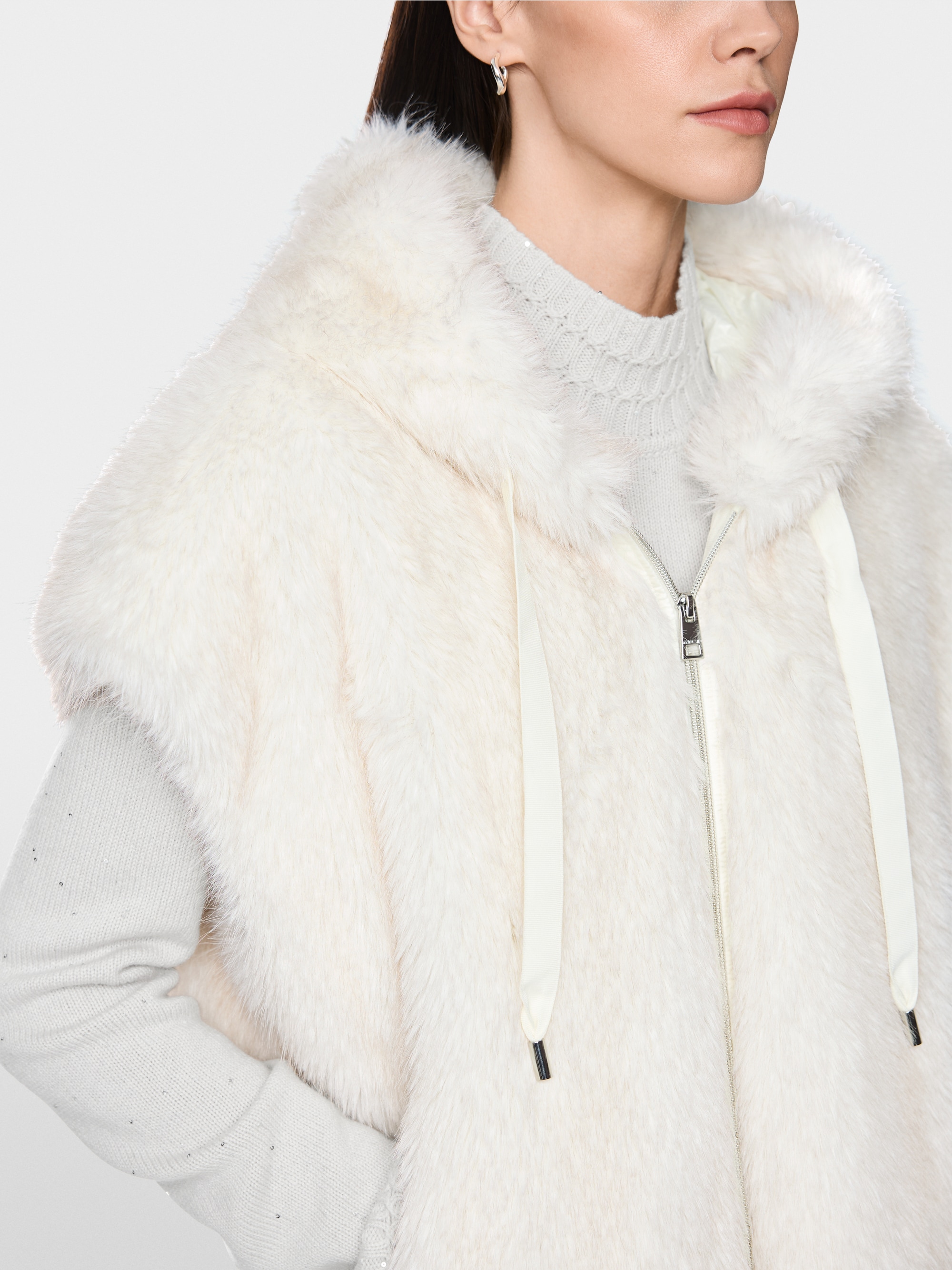 Cosy faux fur waistcoat