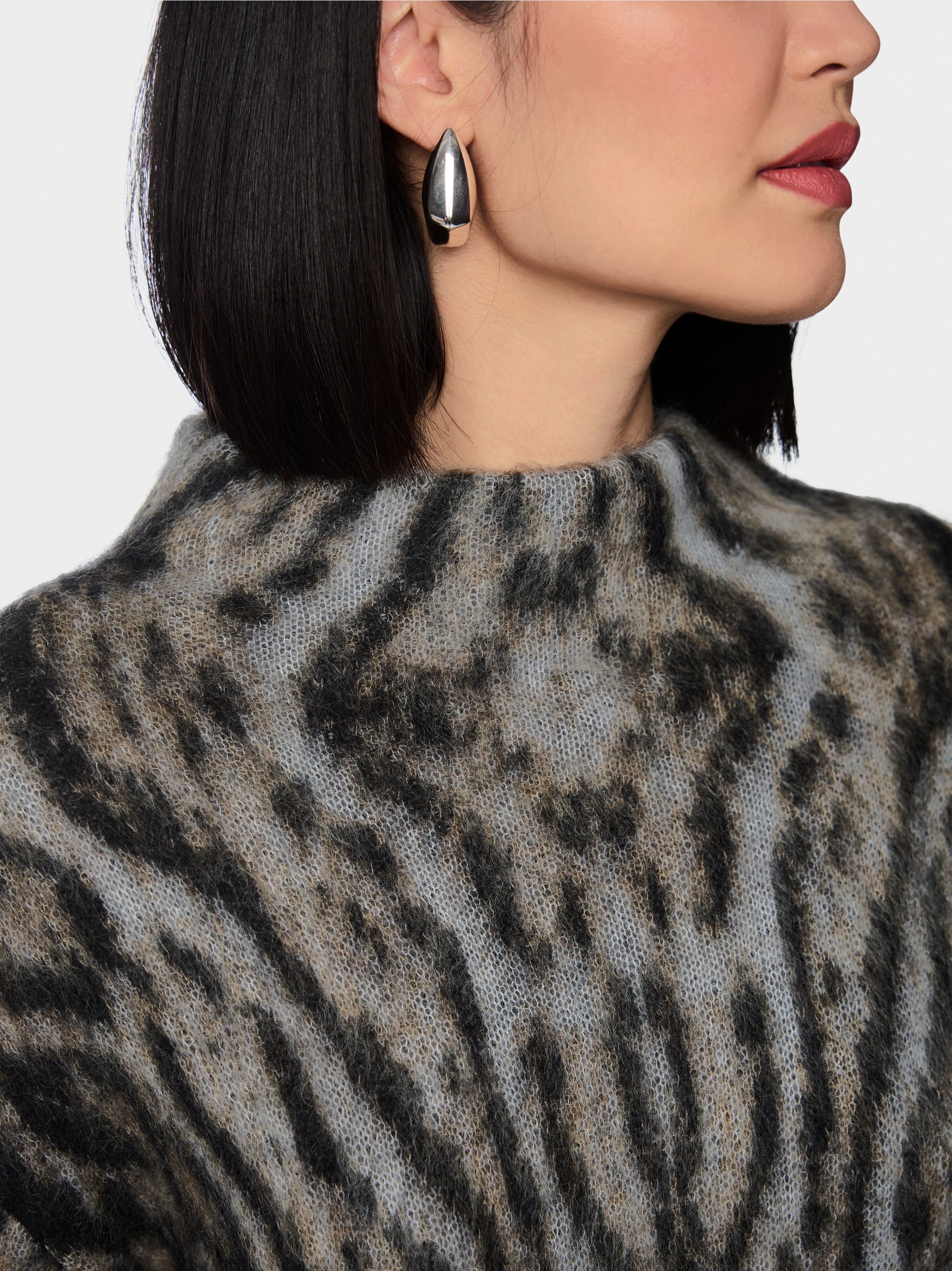 ‘Knitted in Germany’ ocelot jumper