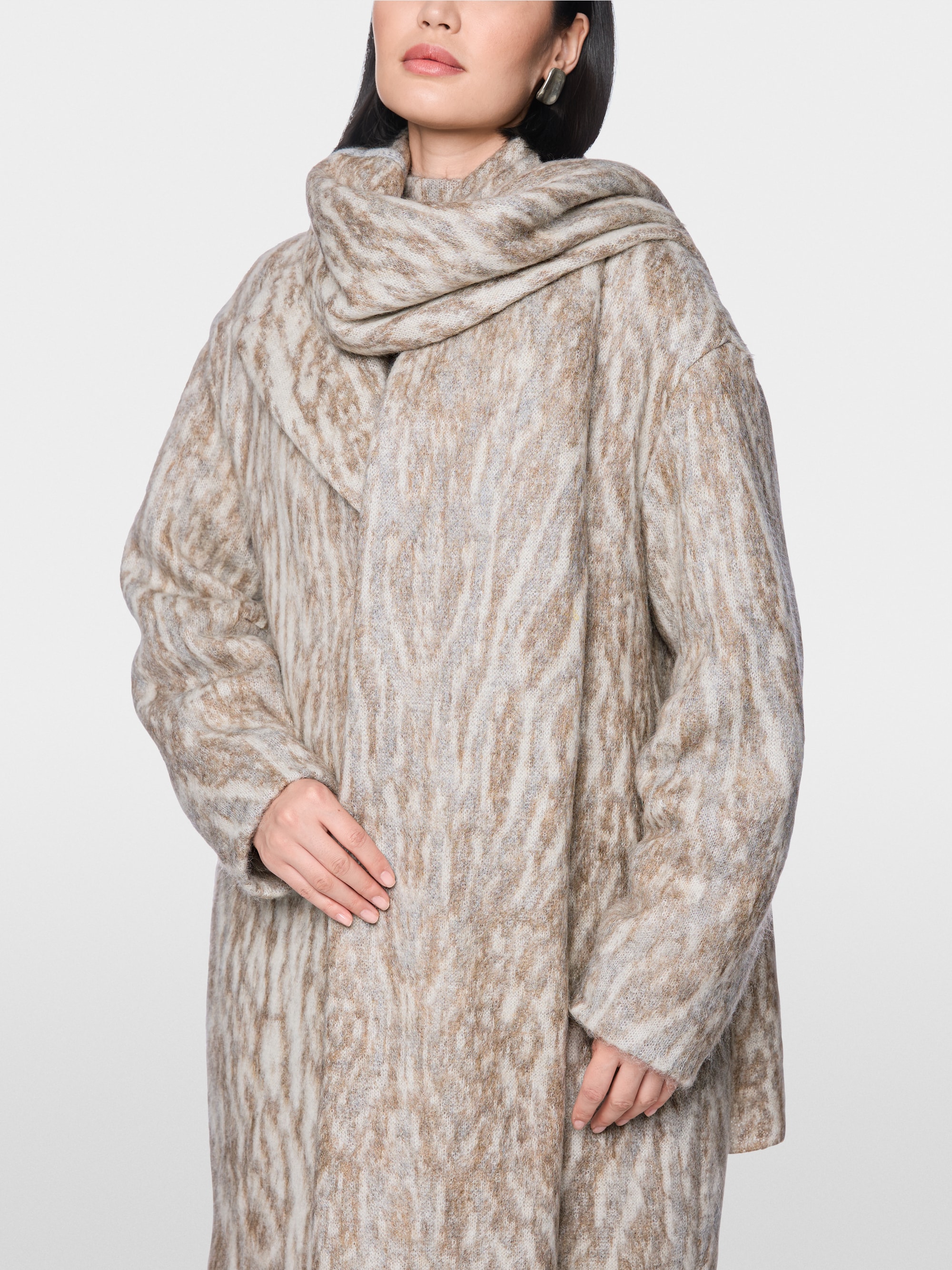 ‘Knitted in Germany’ ozelot shawl