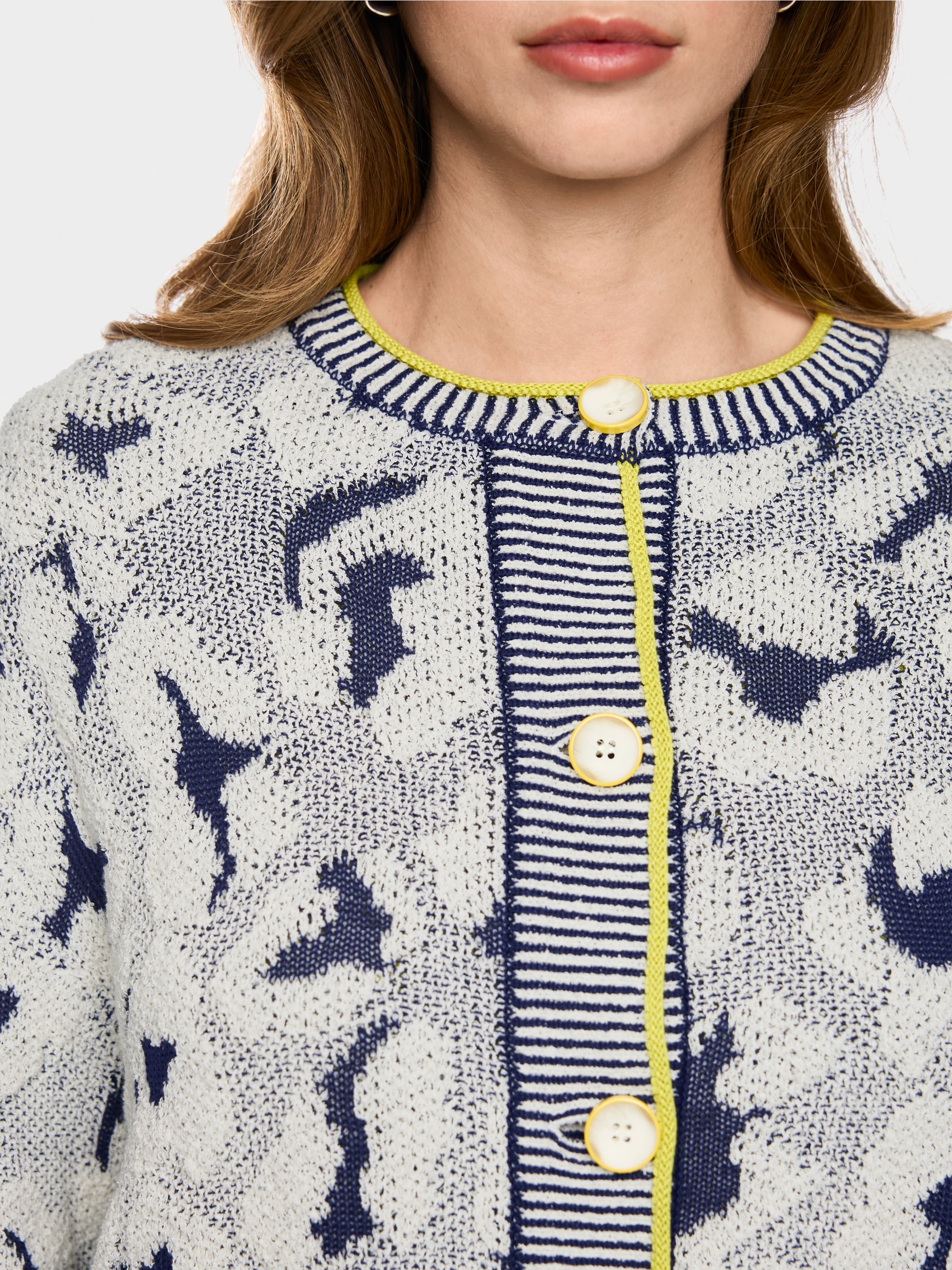 Cardigan tricoté en Allemagne