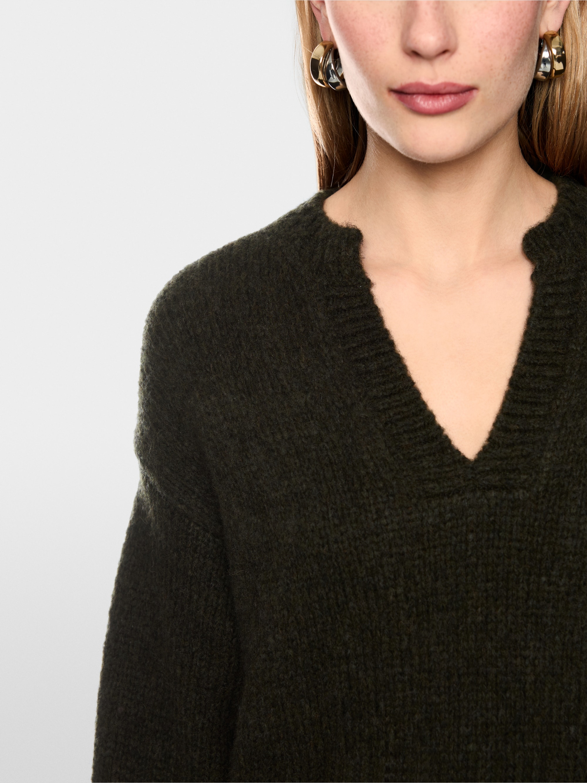 ‘Knitted in Germany’ chunky knit jumper