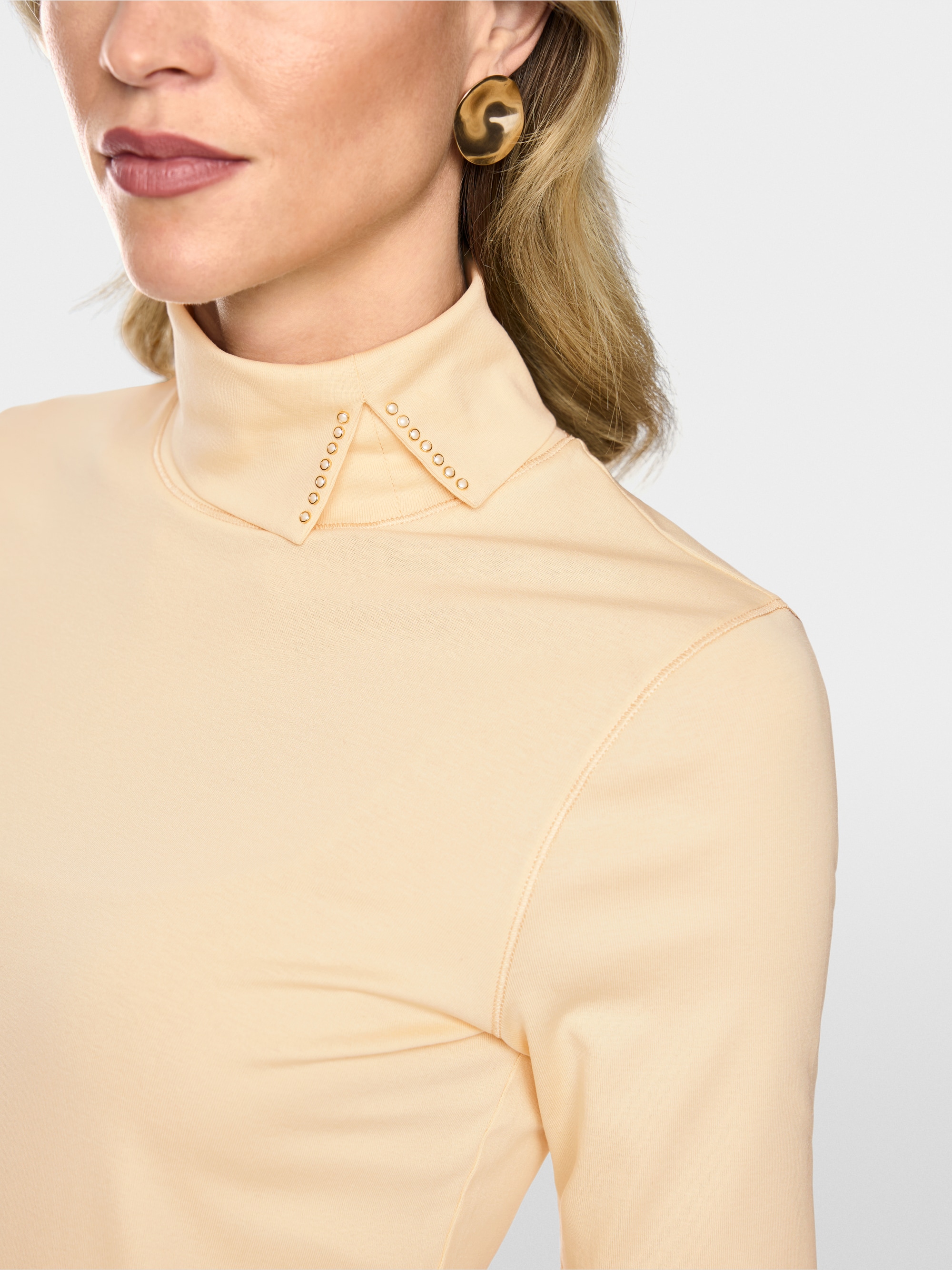 Stretch cotton shirt