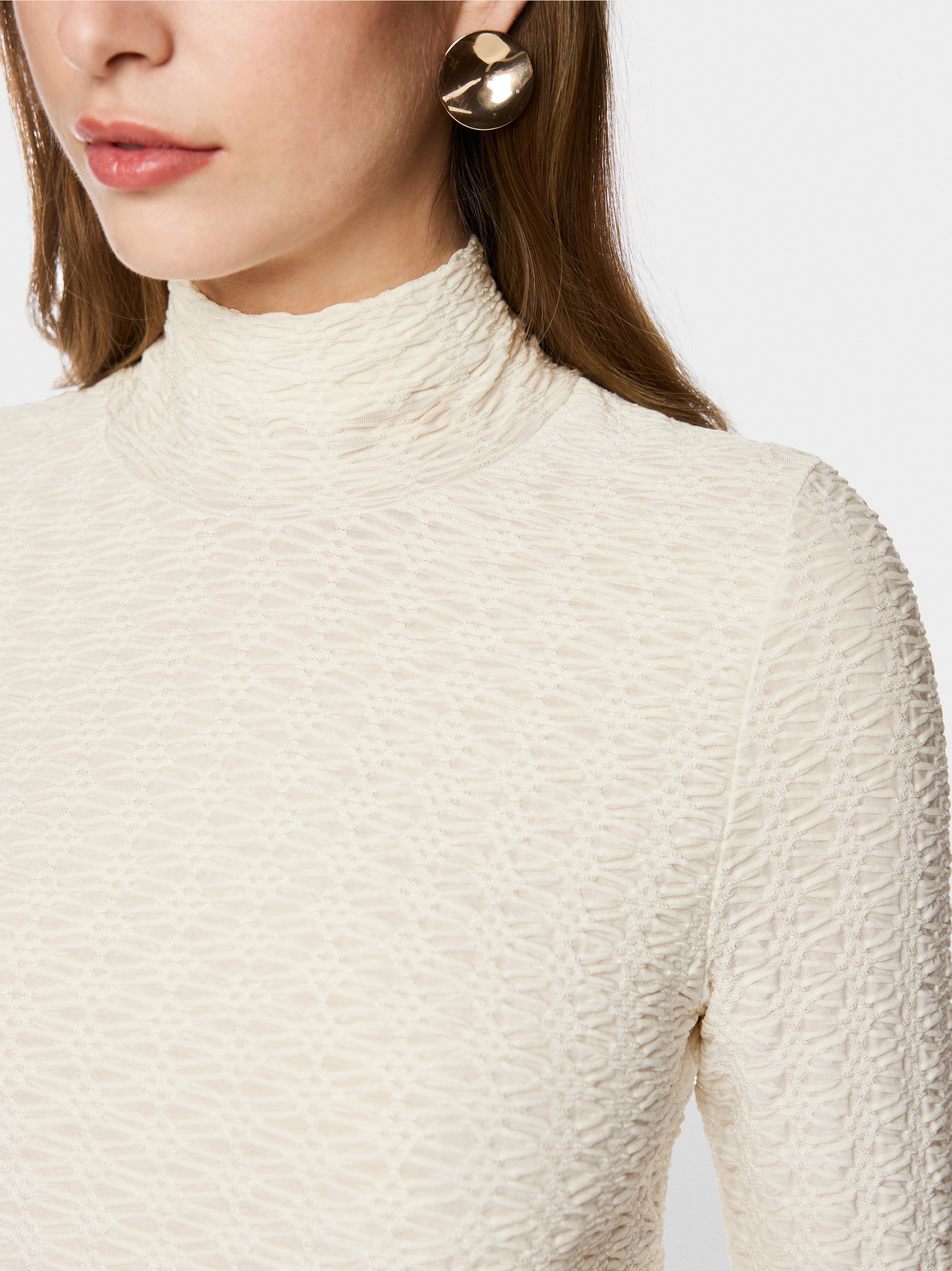 Stretch viscose shirt