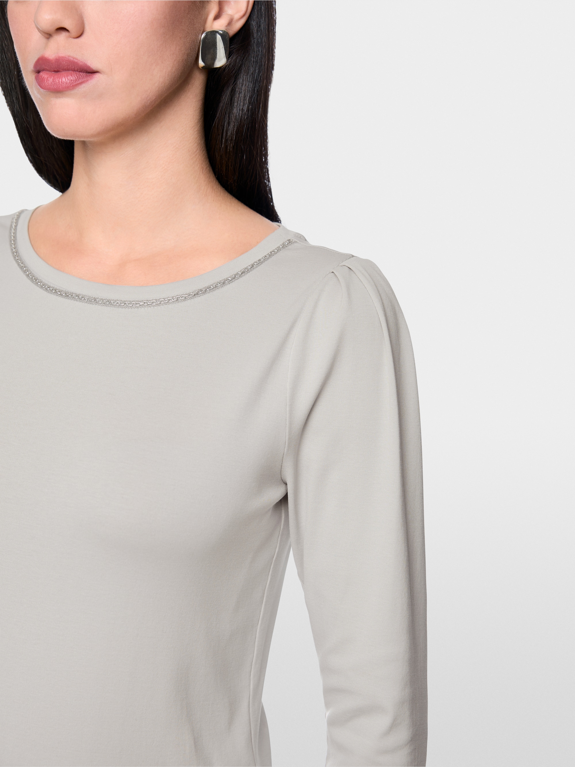 T-shirt avec détail chaîne