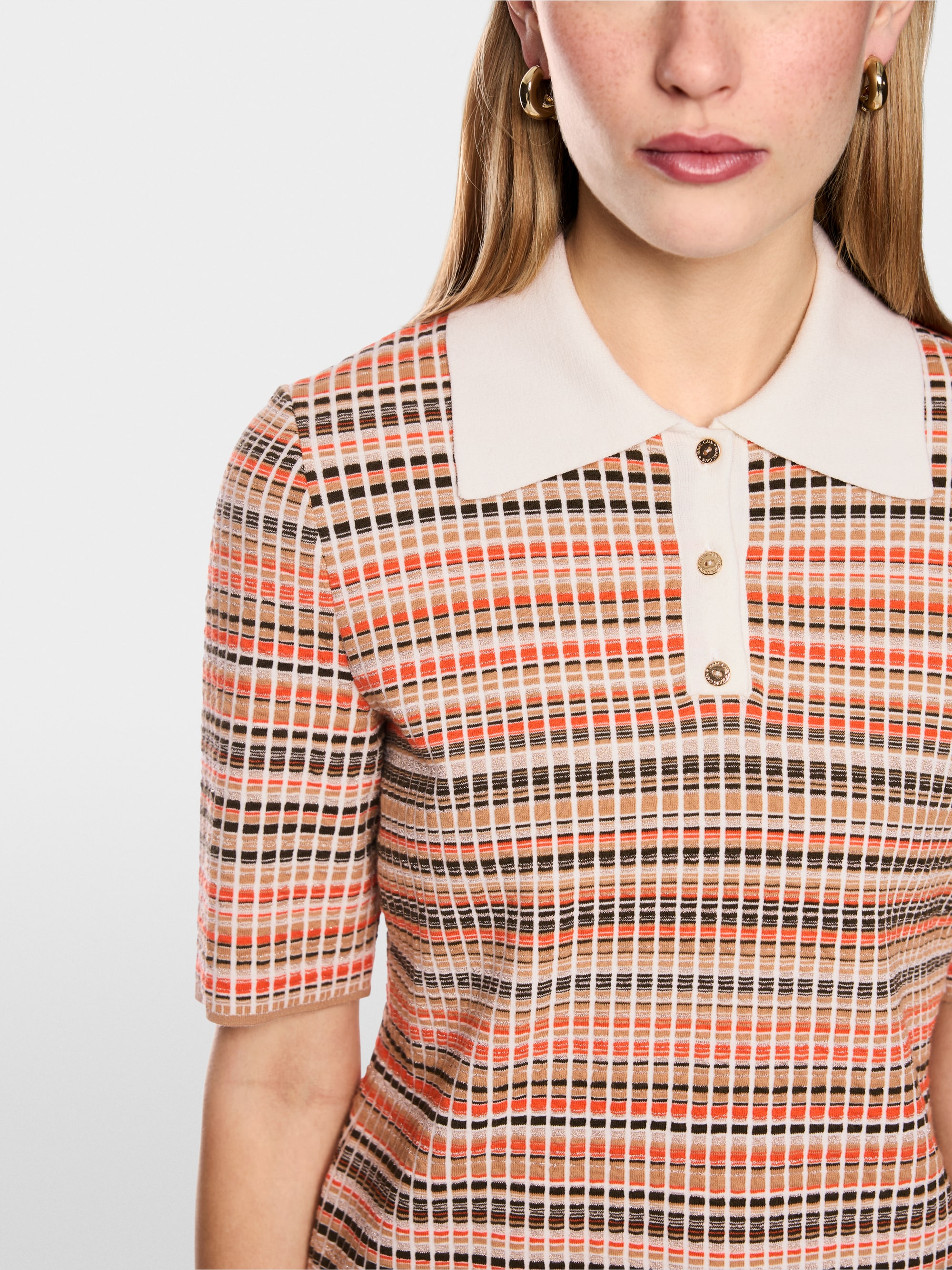 ‘Knitted in Germany’ polo shirt