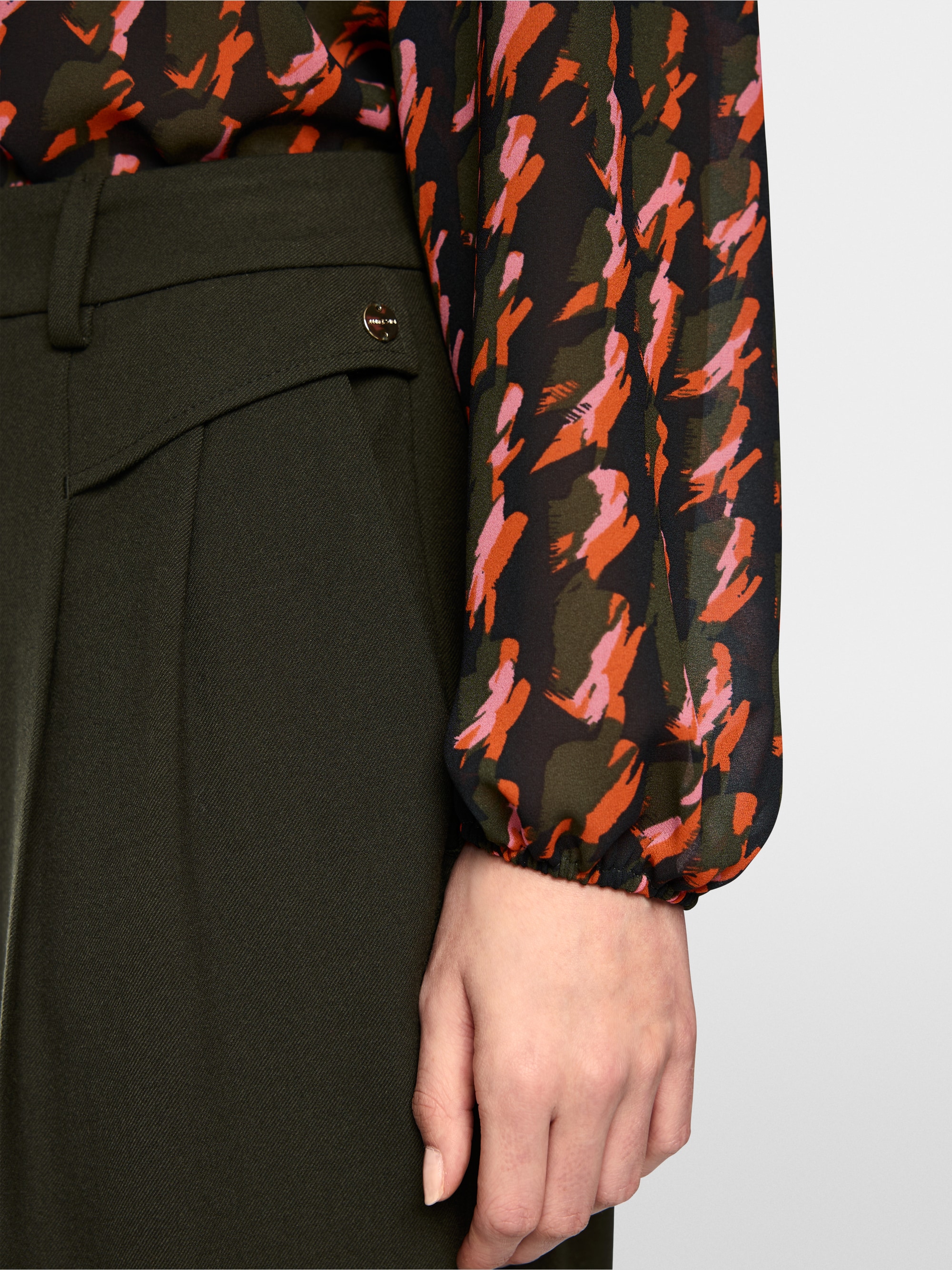 FAQUS trousers with crease